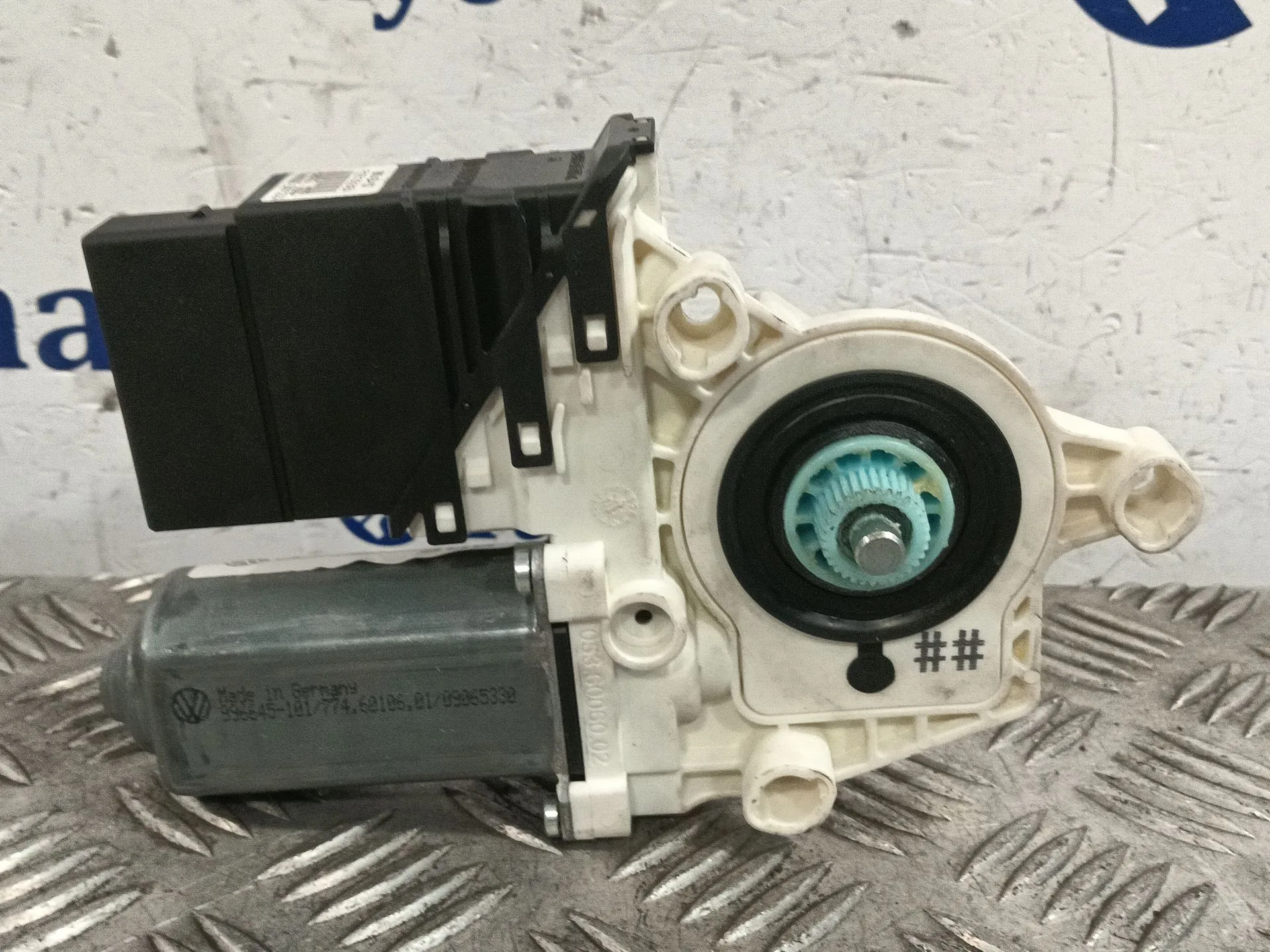 Motor Elevalunas Trasero Izquierdo para Volkswagen Touran (1T1, 1T2)