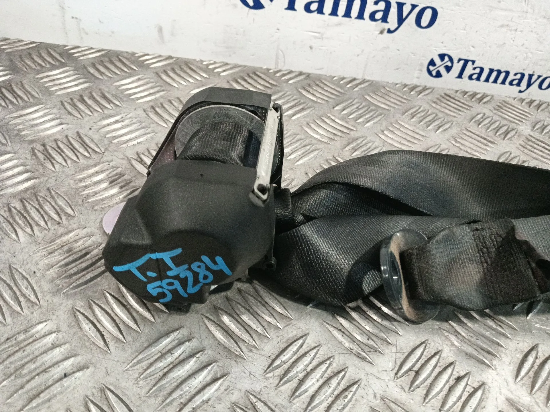 Cinturon Seguridad Trasero Izquierdo para Peugeot Partner Furgoneta/Monovolumen (5_, G_)