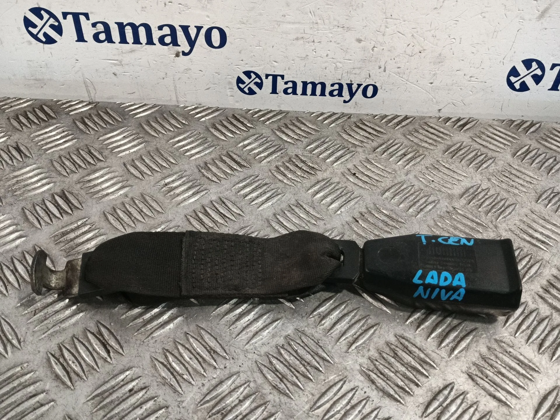 Anclaje Cinturon Trasero Central para Lada Niva Todo Terreno, Cerrada (2121, 2131)