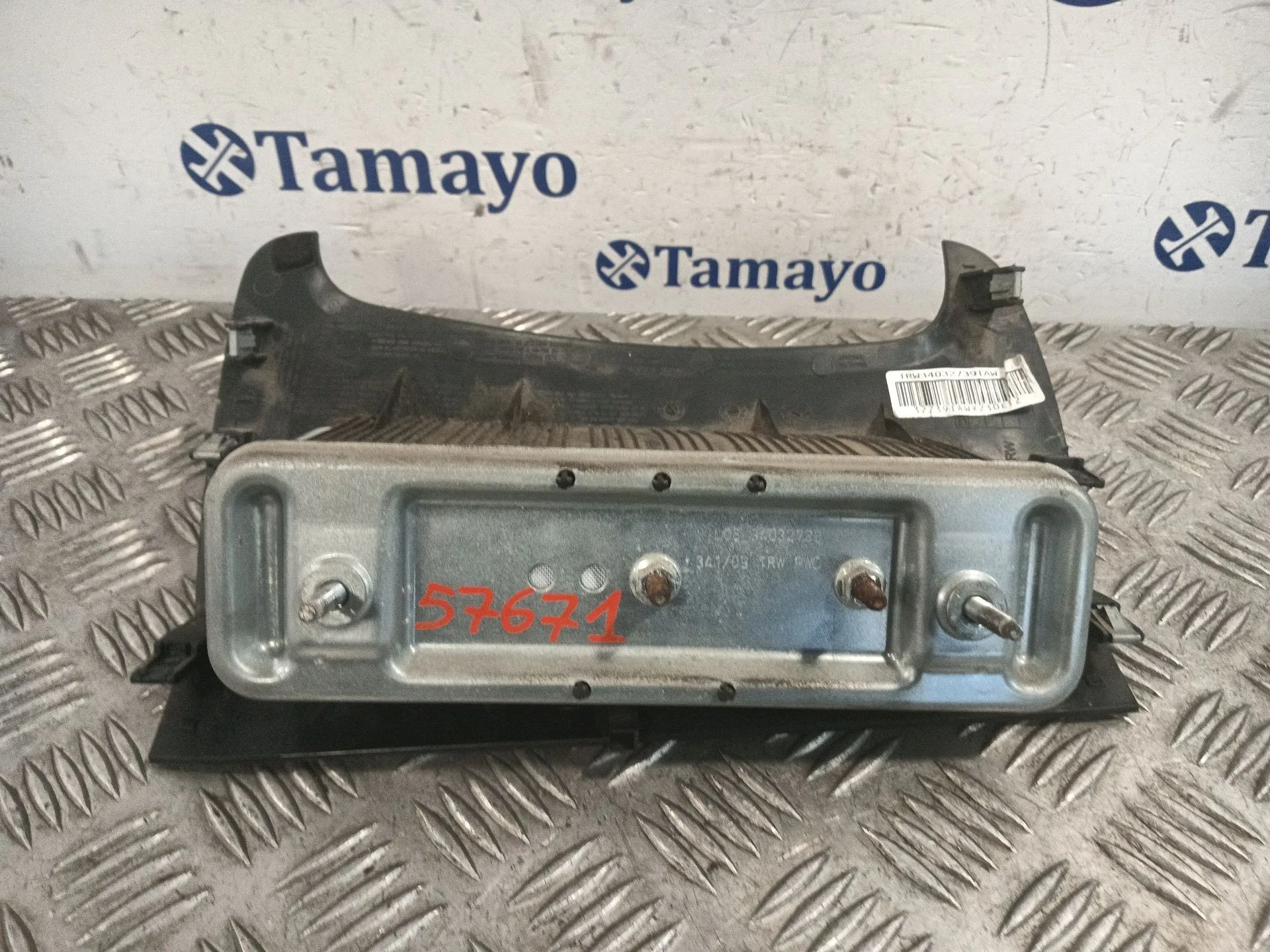 Airbag Cortina Delantero Derecho para Ford Fiesta (Cb1)