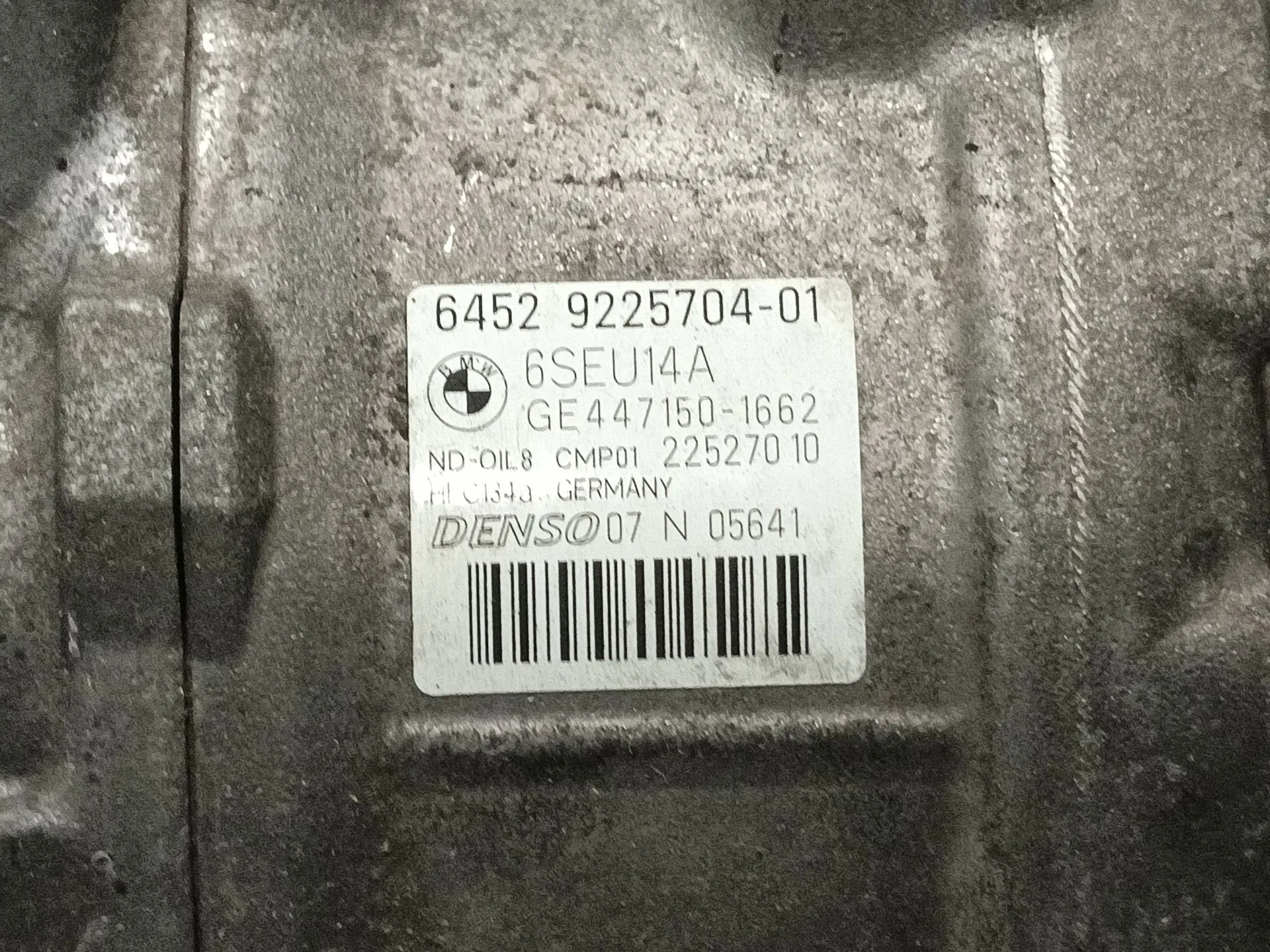 Compresor Aire Acondicionado para Bmw X3 (F25)