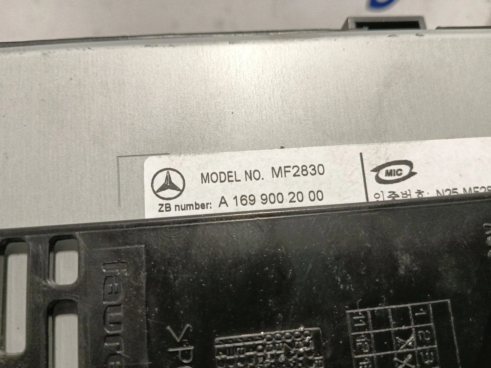 Sistema Audio / Radio Cd para Mercedes-Benz Viano (W639)