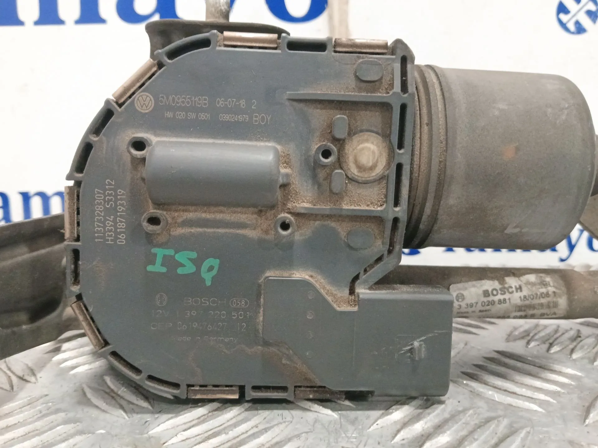 Motor Limpia Delantero para Volkswagen Golf Plus V (5M1, 521)
