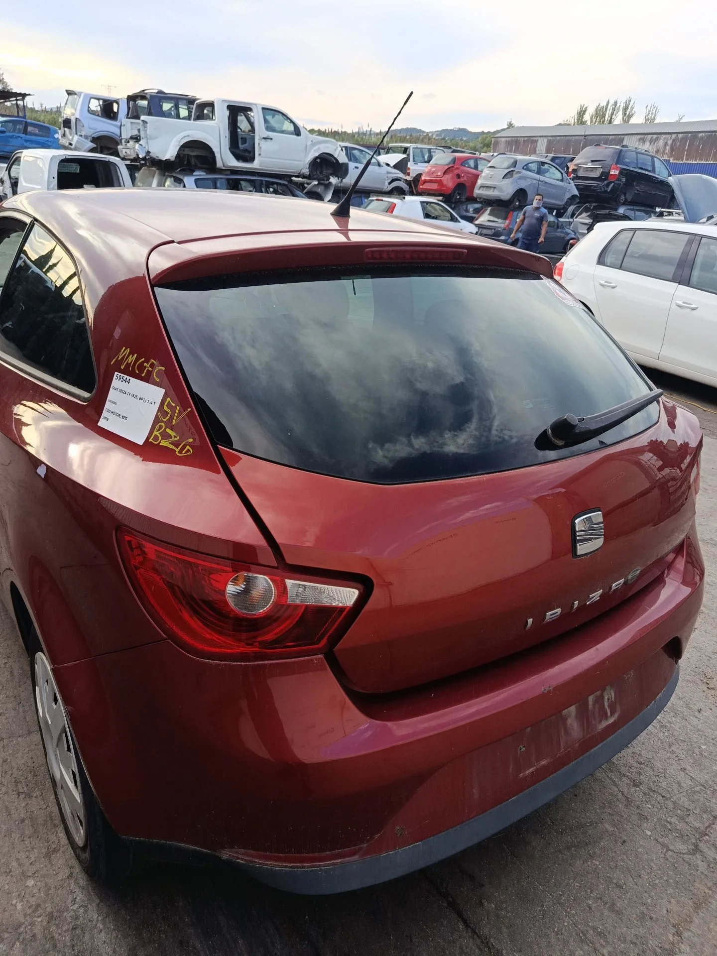 Porton Trasero para Seat Ibiza Iv (6J5, 6P1)