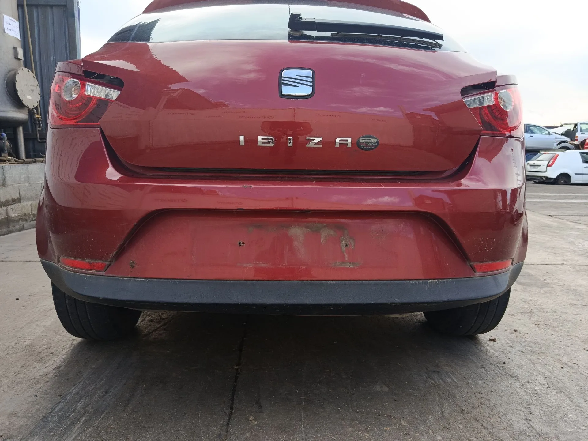 Refuerzo Paragolpes Trasero para Seat Ibiza Iv (6J5, 6P1)