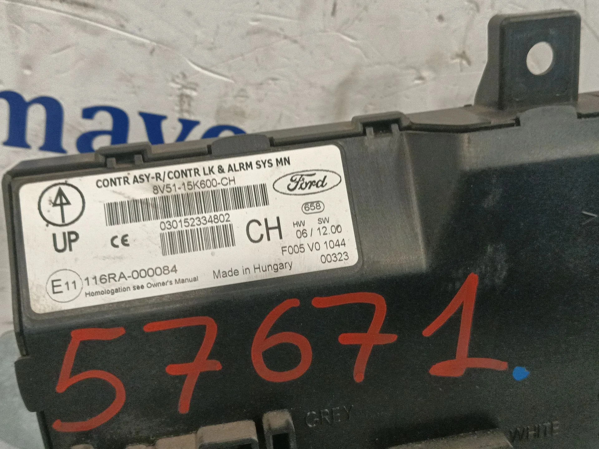 Modulo Electronico para Ford Fiesta (Cb1)