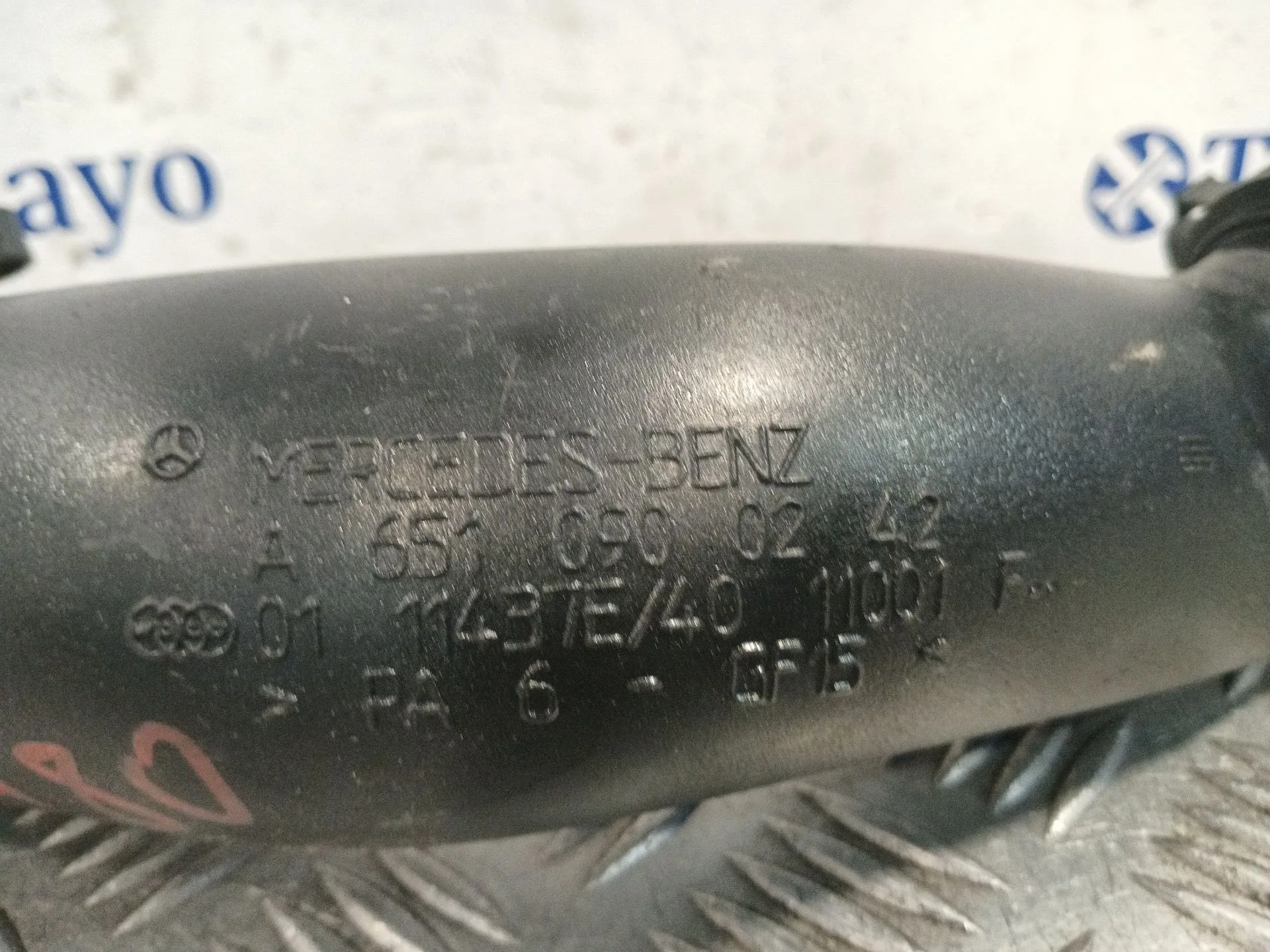 Tubo para Mercedes-Benz Viano (W639)