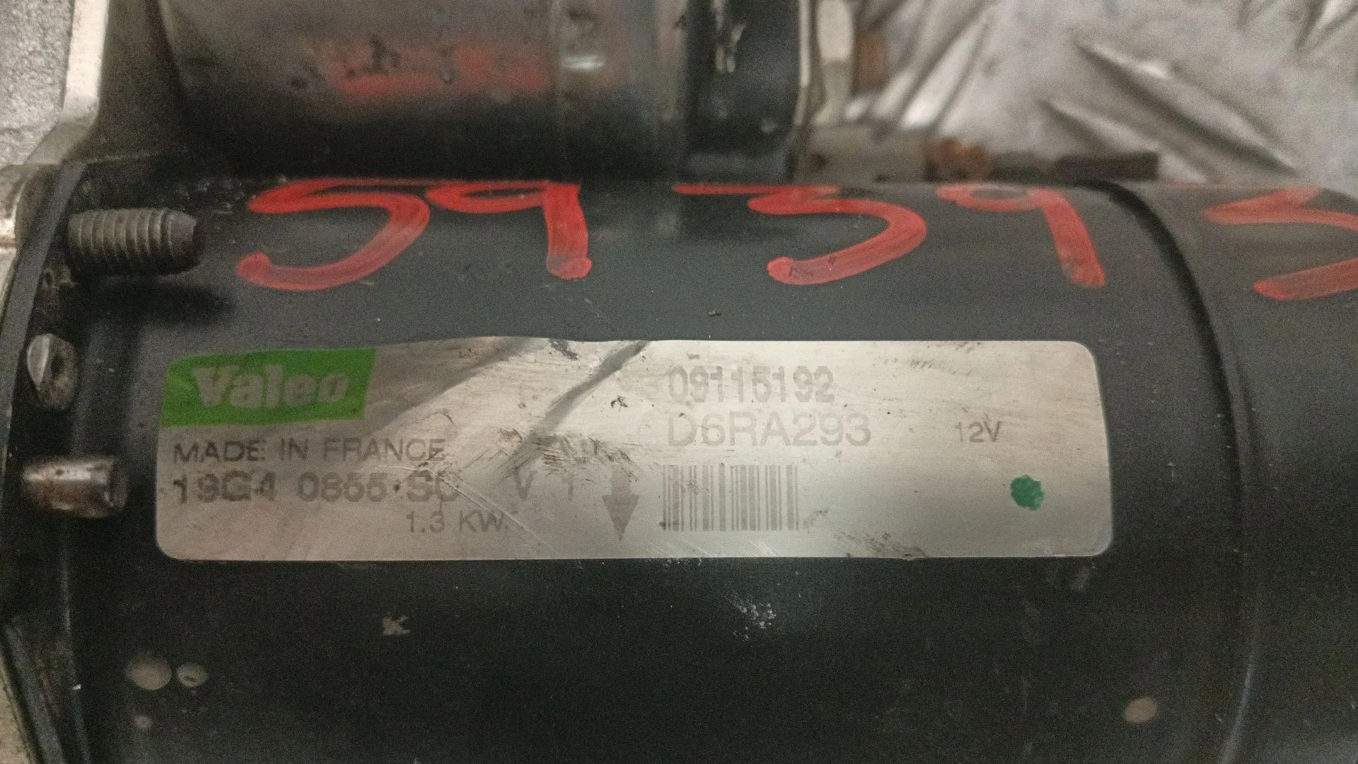 Motor Arranque para Opel Corsa C (X01)