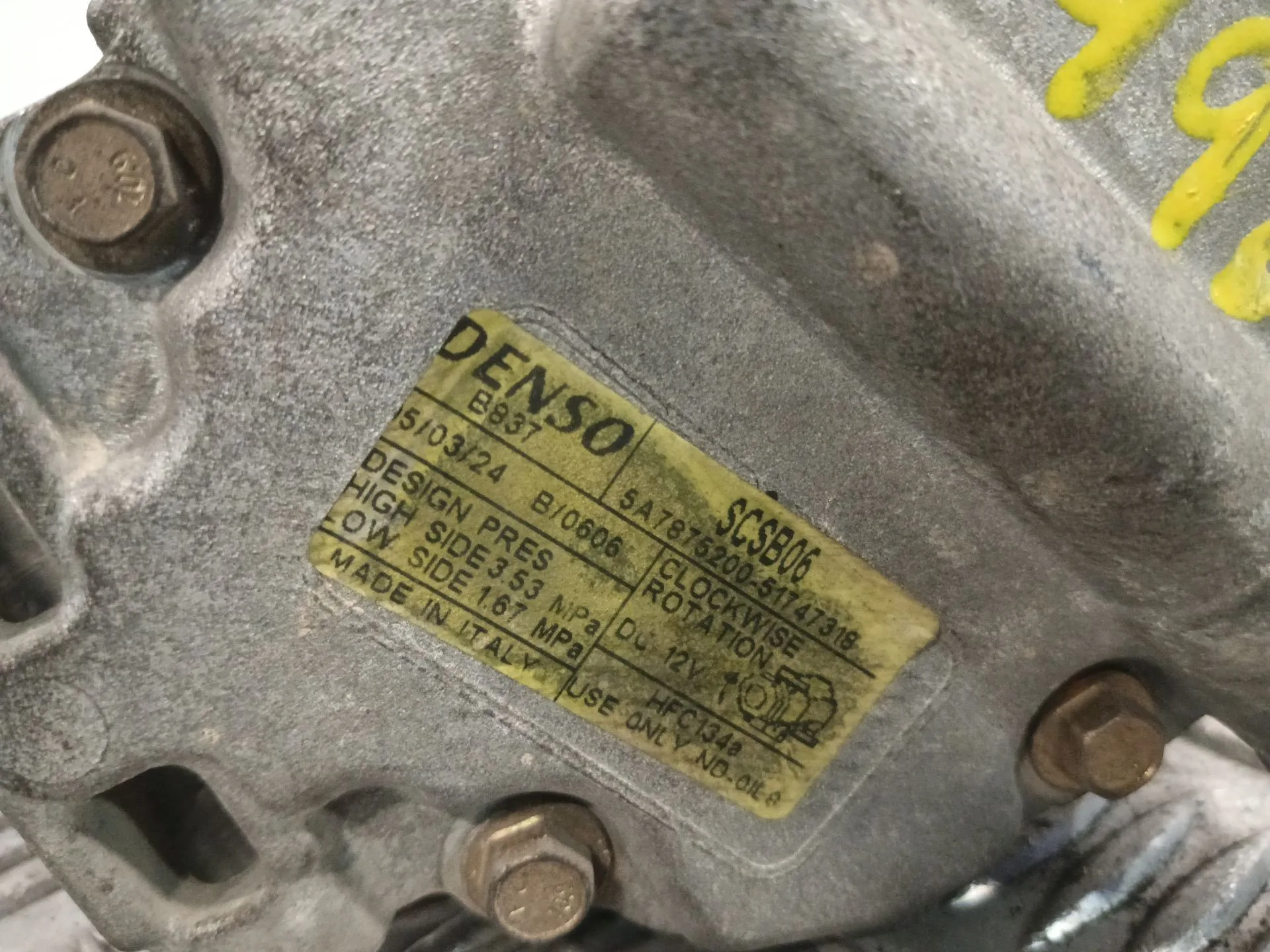 Compresor Aire Acondicionado para Fiat Punto (188_)