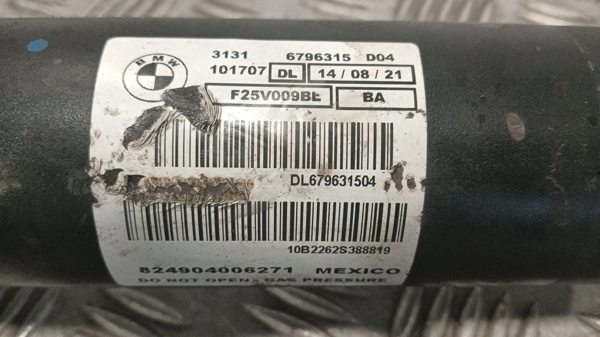 Amortiguador Delantero Izquierdo para Bmw X3 (F25)