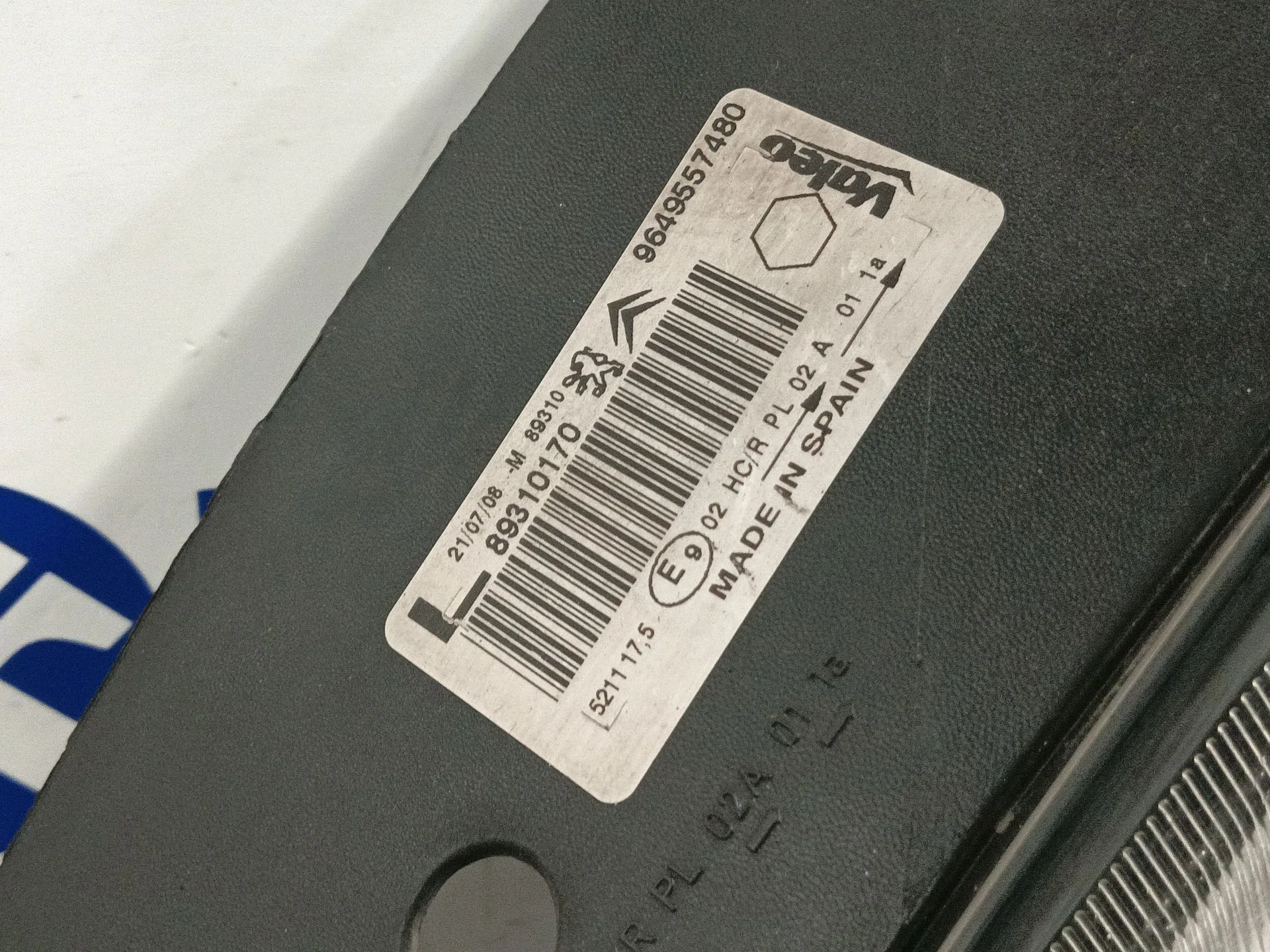 Faro Izquierdo para Citroën Xsara Picasso (N68)