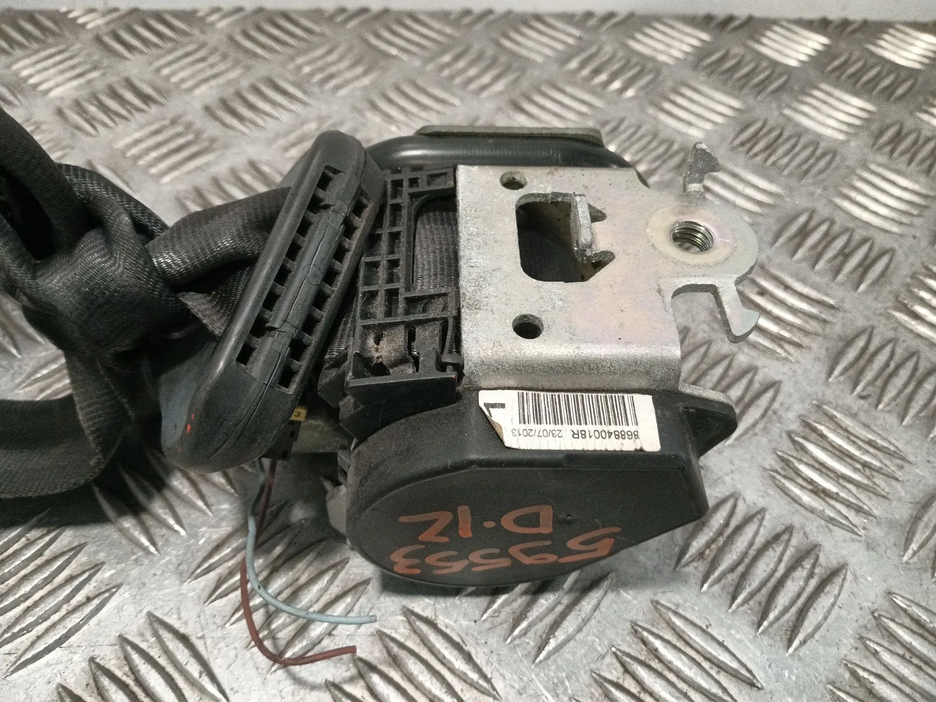 Cinturon Seguridad Delantero Izquierdo para Renault Master Iii Furgoneta (Fv)