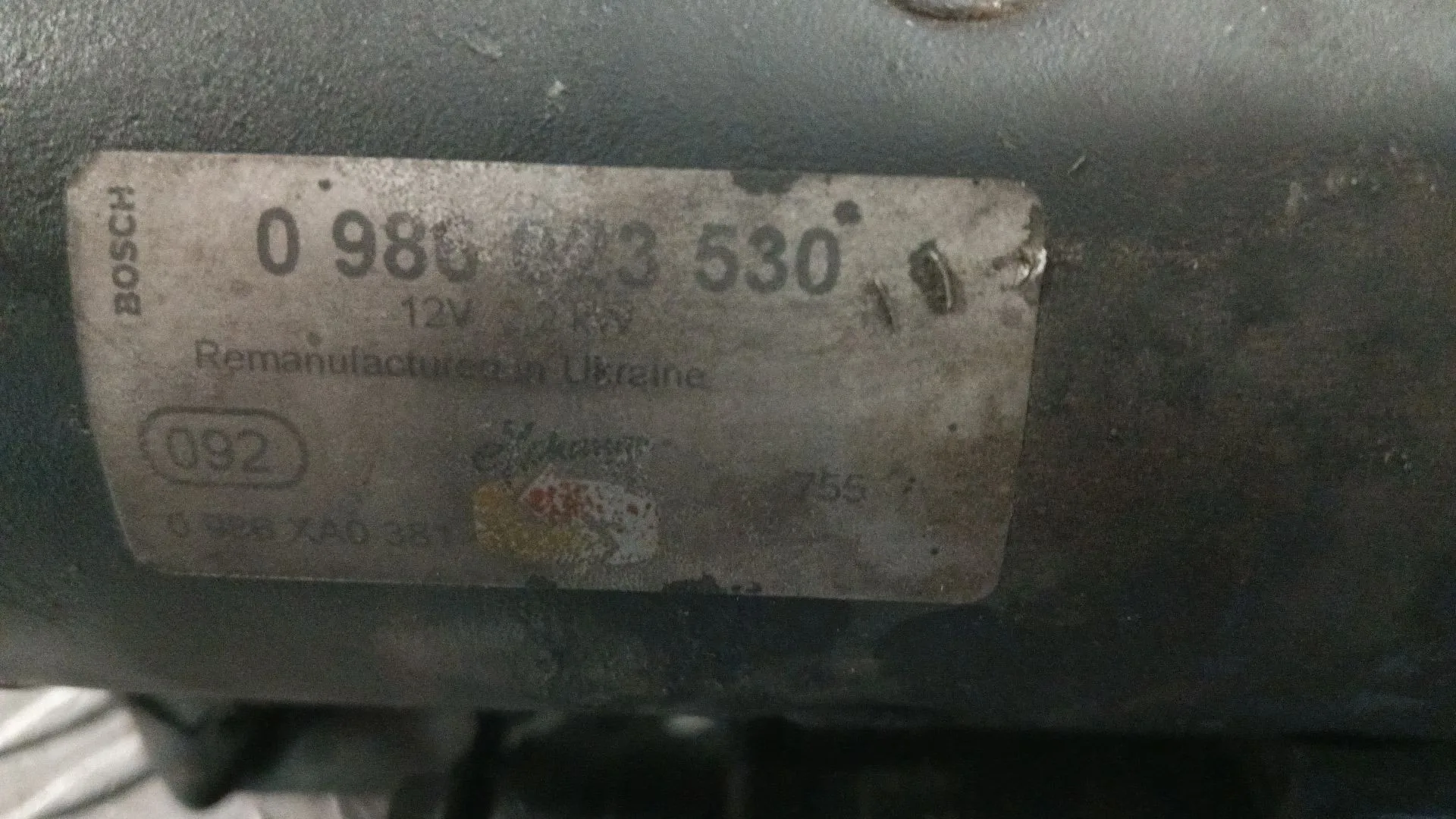 Motor Arranque para Renault Master Iii Furgoneta (Fv)