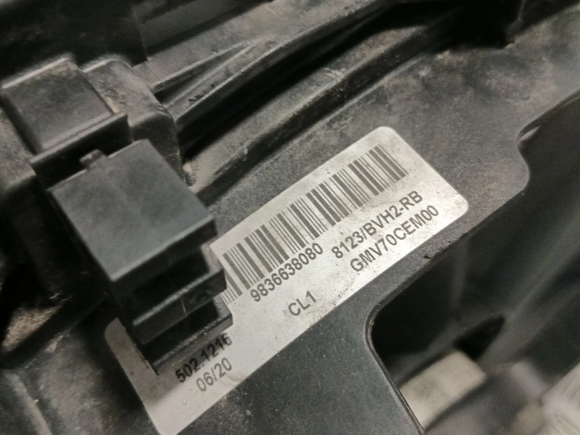 Electroventilador para Opel Combo Furgoneta/Monovolumen (K9)