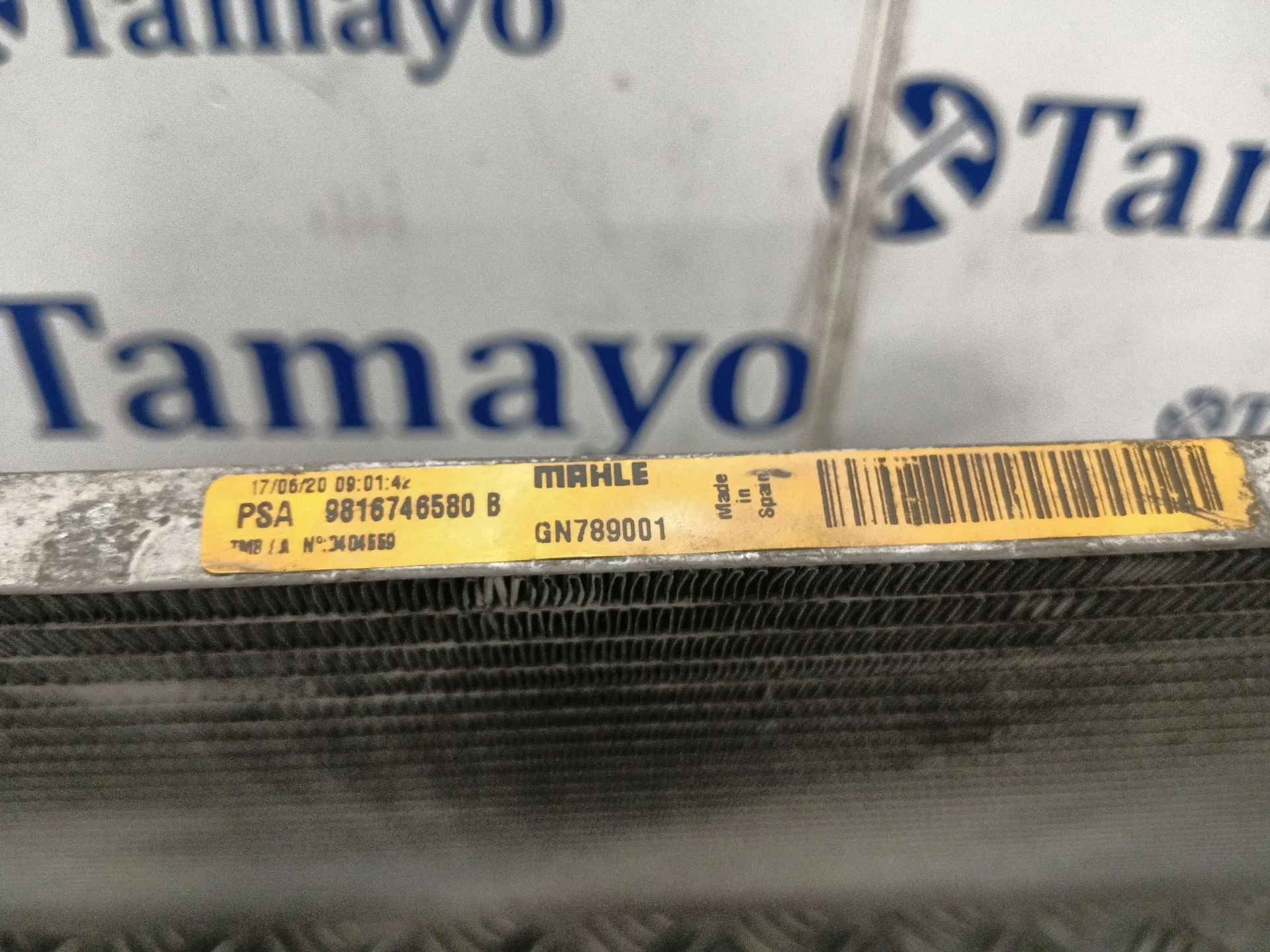Condensador Aire Acondicionado para Opel Combo Furgoneta/Monovolumen (K9)