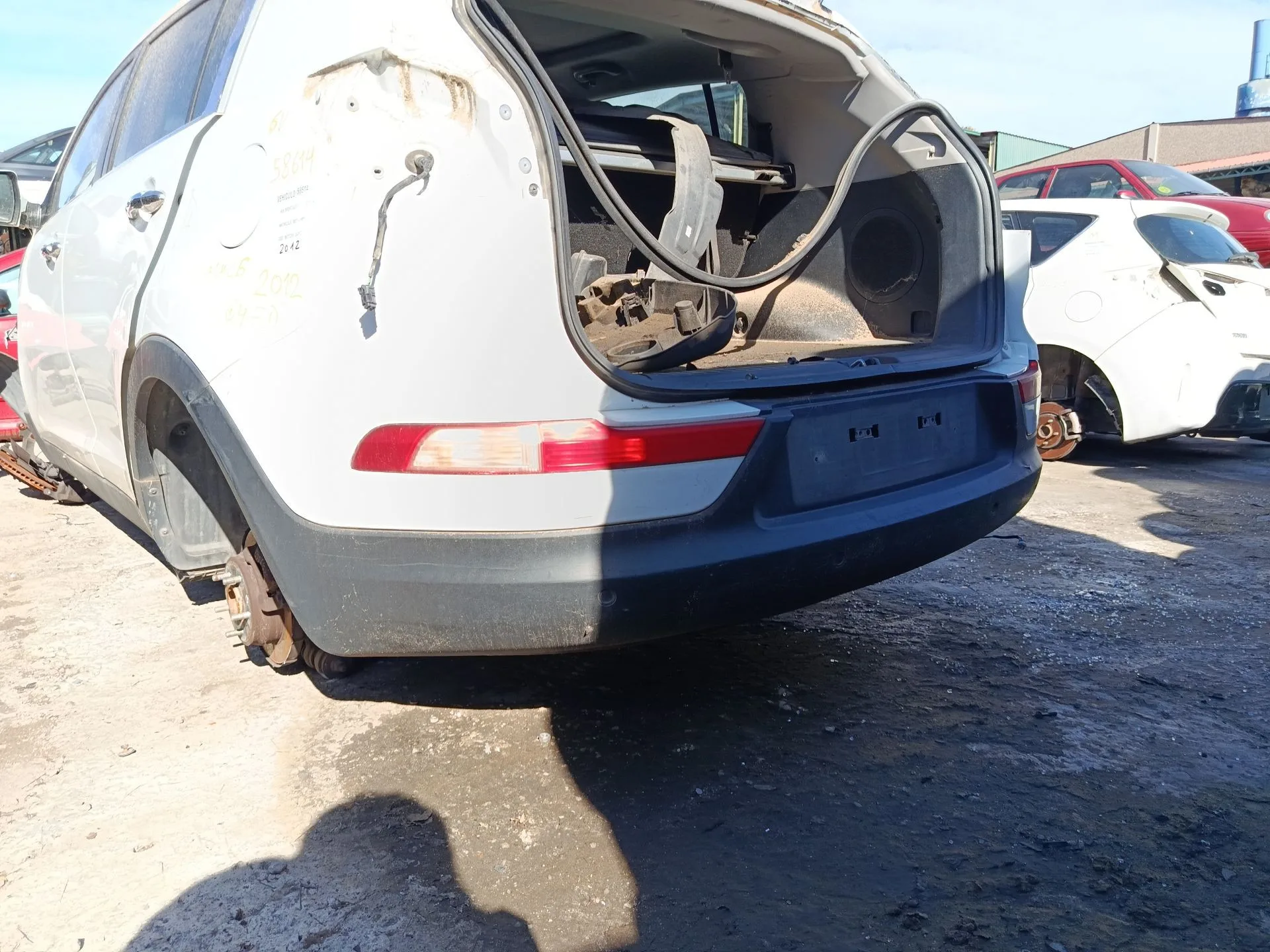 Paragolpes Trasero para Kia Sportage