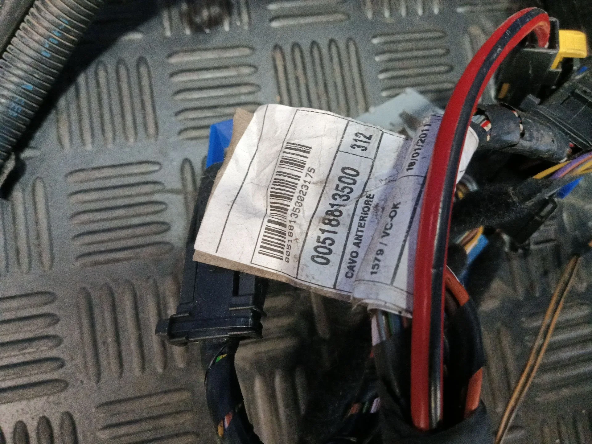 Instalacion Electrica Motor para Fiat 500 (312)