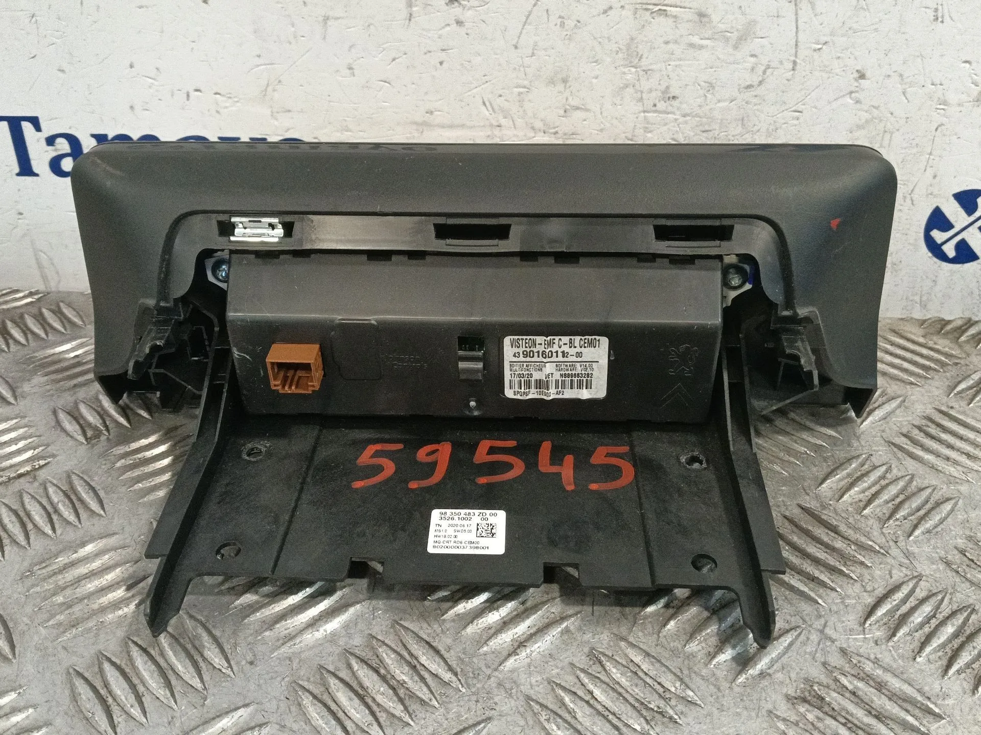 Sistema Audio / Radio Cd para Opel Combo Furgoneta/Monovolumen (K9)