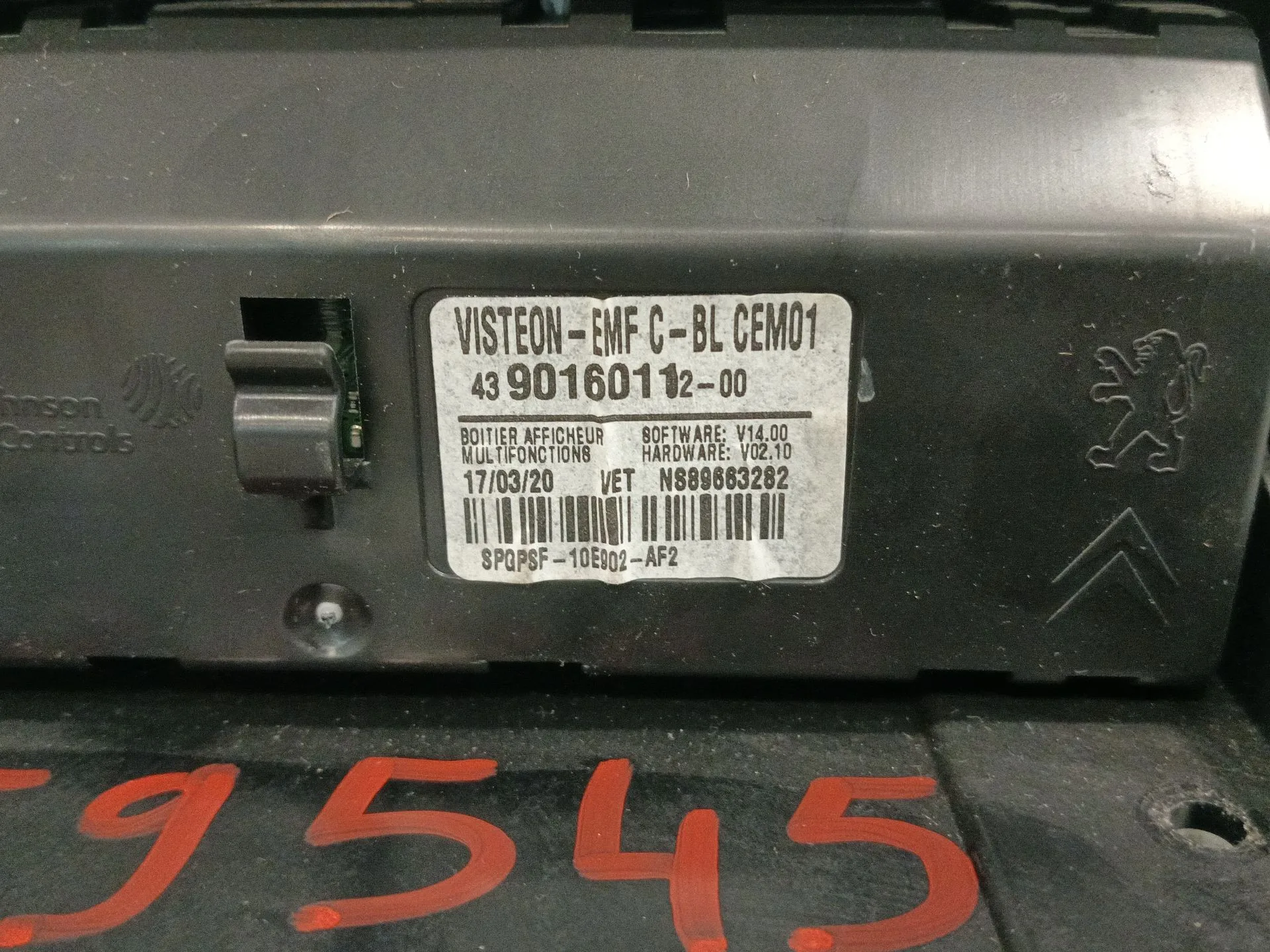Sistema Audio / Radio Cd para Opel Combo Furgoneta/Monovolumen (K9)