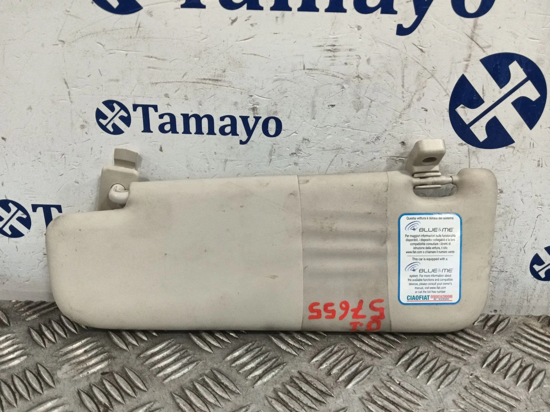 Parasol Izquierdo para Fiat 500 (312)