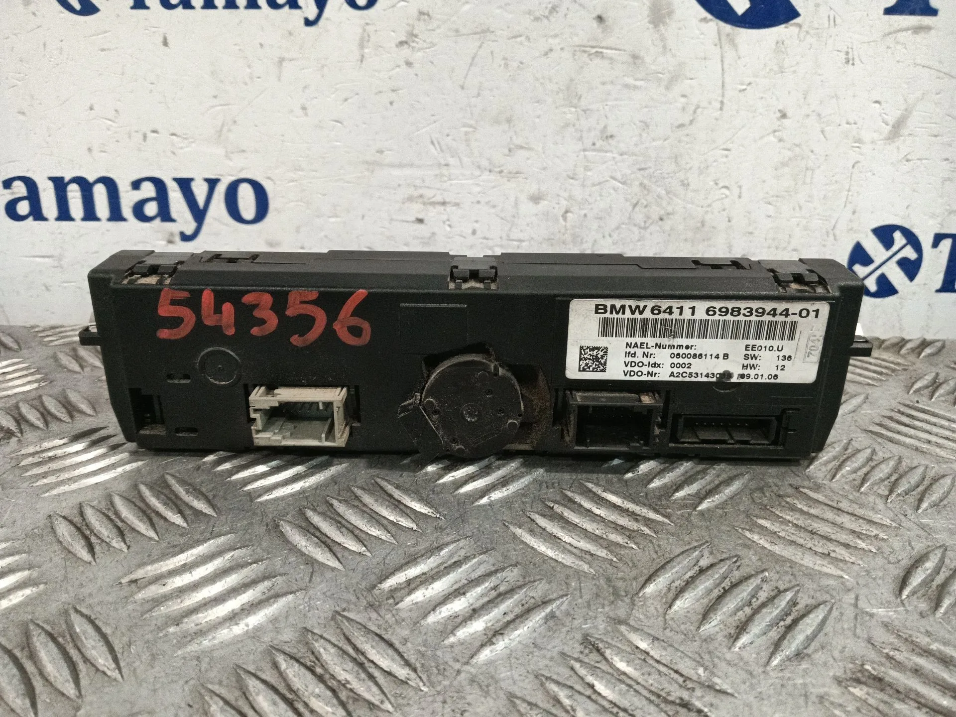 Mando Calefaccion / Aire Acondicionado para Bmw Serie 3 Berlina (E90)
