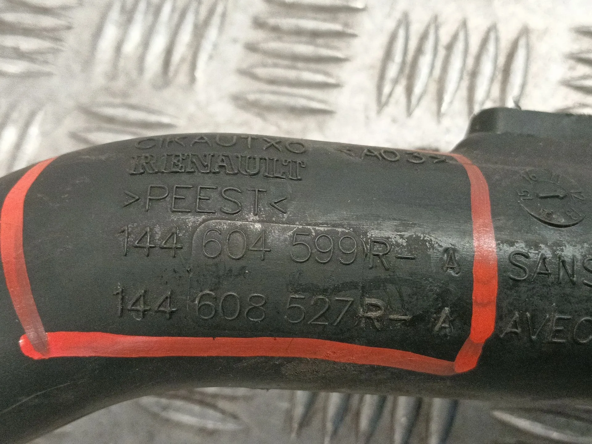 Tubo para Renault Captur I (J5_, H5_)