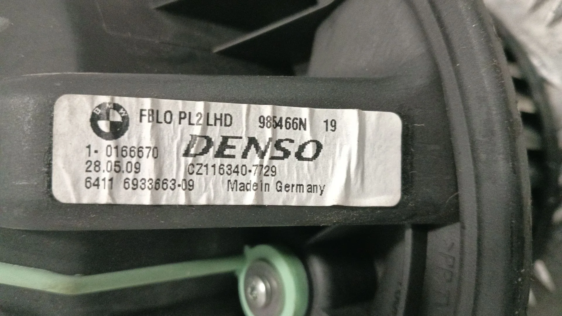 Motor Calefaccion para Bmw Serie 1 Berlina (E81/E87)