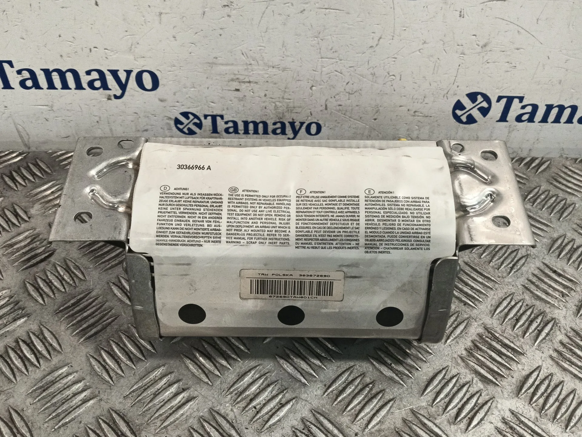 Airbag Lateral Delantero Derecho para Bmw Serie 3 Berlina (E90)