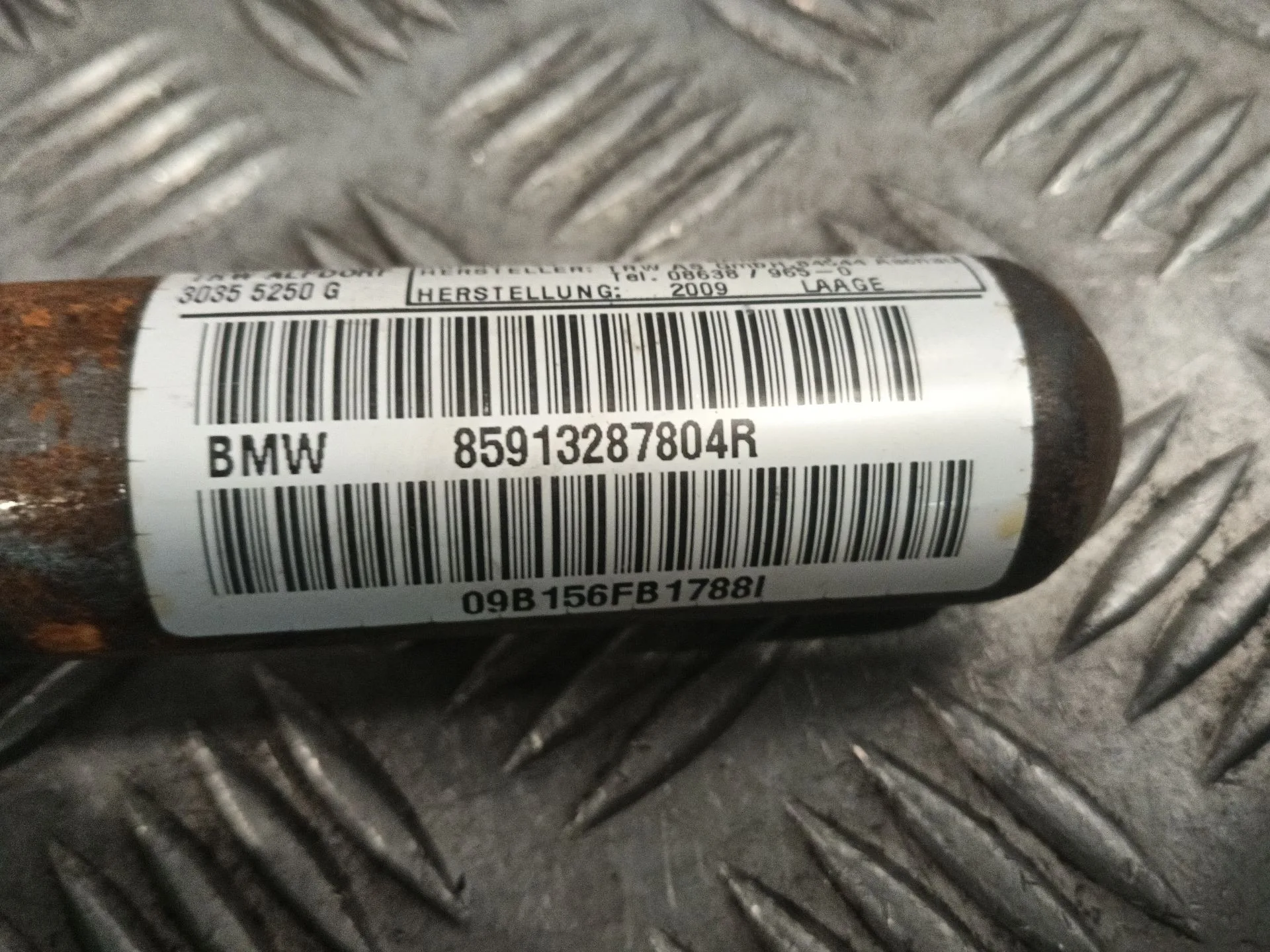 Airbag Lateral Trasero Derecho para Bmw Serie 1 Berlina (E81/E87)