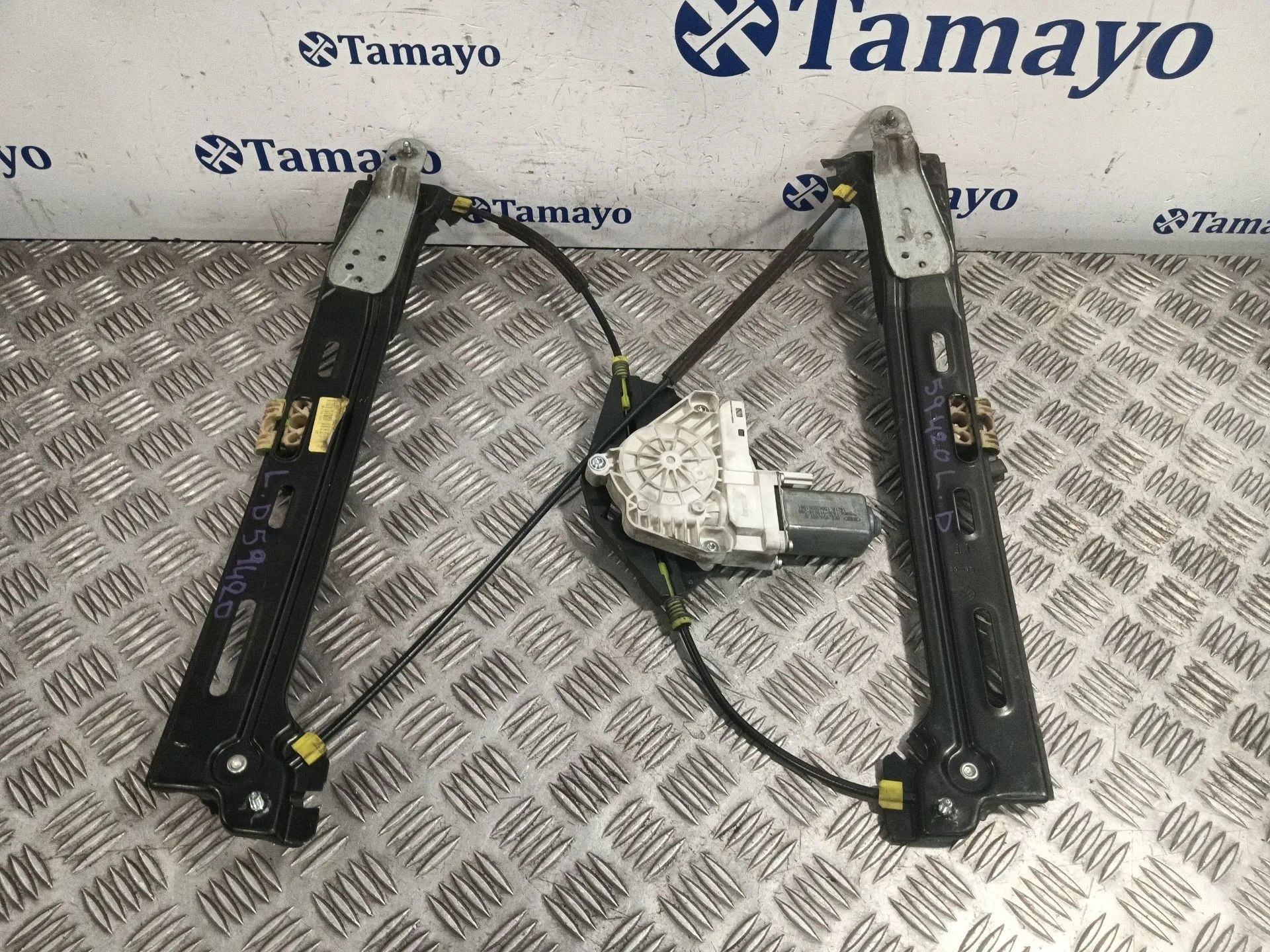 Elevalunas Trasero Derecho para Seat Alhambra (710, 711)