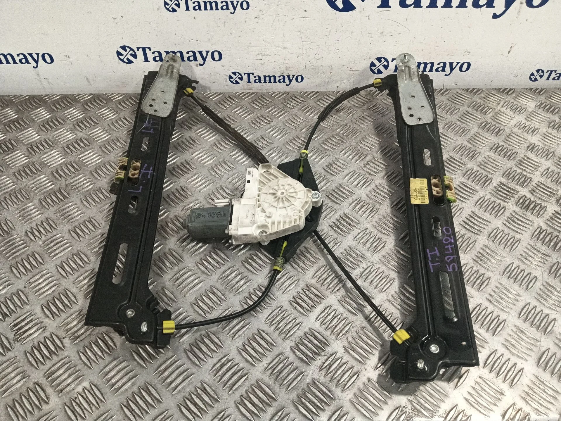Elevalunas Trasero Izquierdo para Seat Alhambra (710, 711)