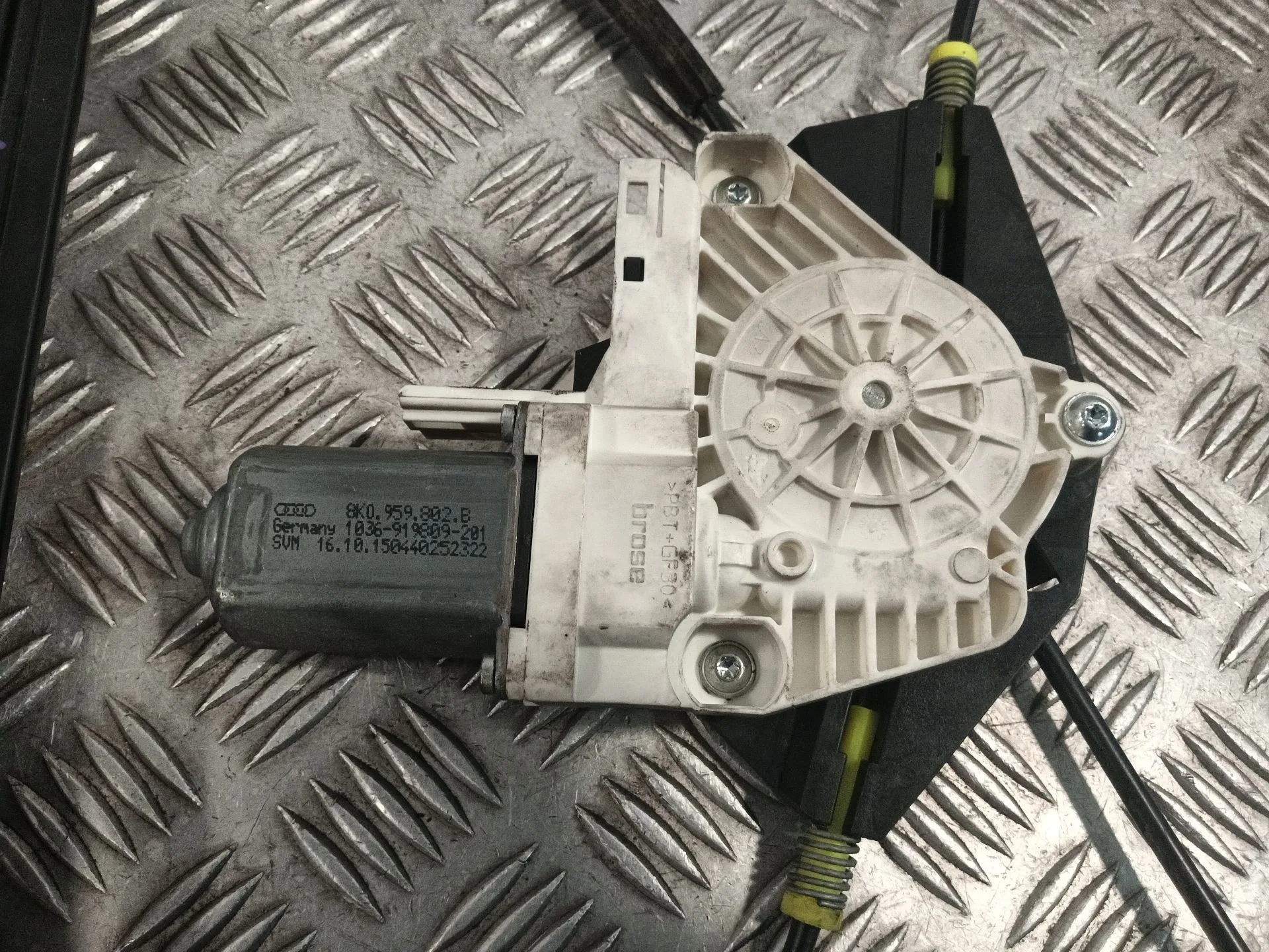 Elevalunas Trasero Izquierdo para Seat Alhambra (710, 711)
