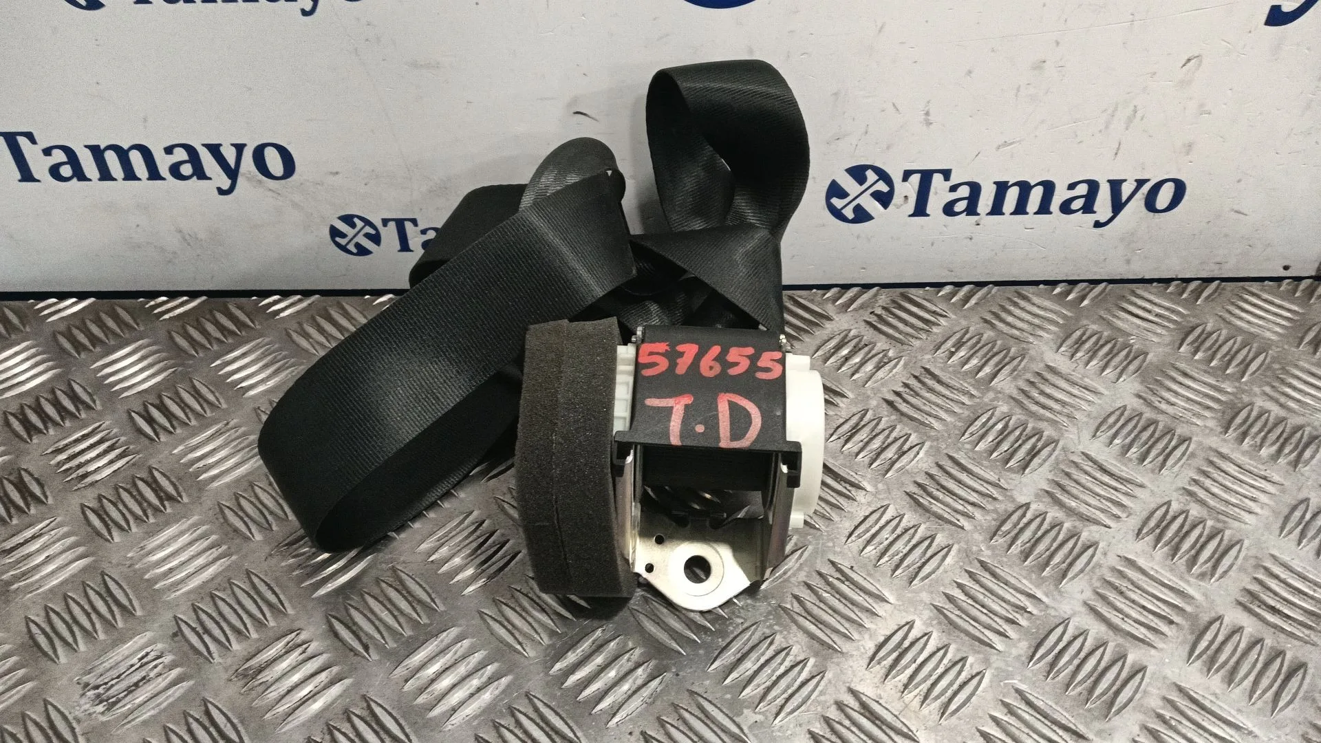 Cinturon Seguridad Trasero Derecho para Fiat 500 (312)