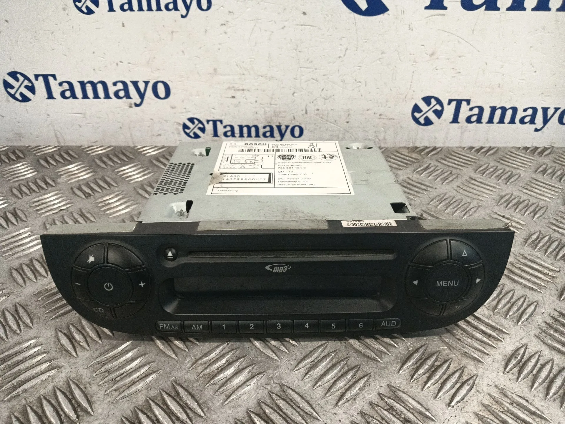 Sistema Audio / Radio Cd para Fiat 500 (312)