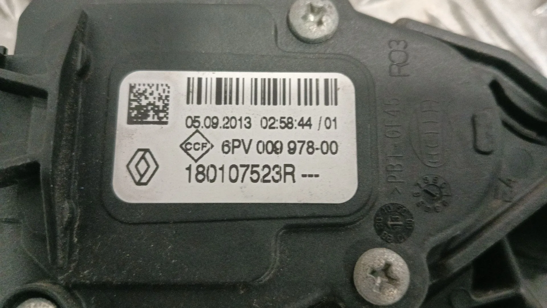 Potenciometro Pedal para Renault Master Iii Furgoneta (Fv)