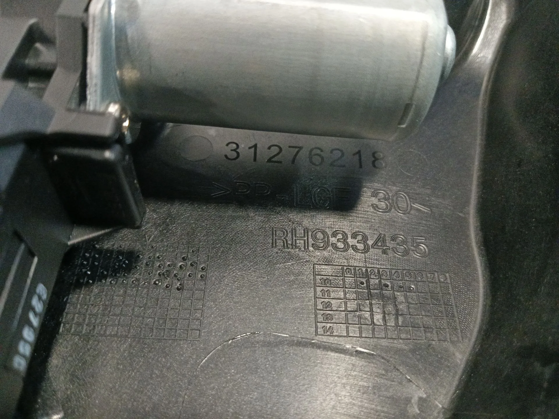 Elevalunas Trasero Derecho para Volvo V40 Hatchback (525)