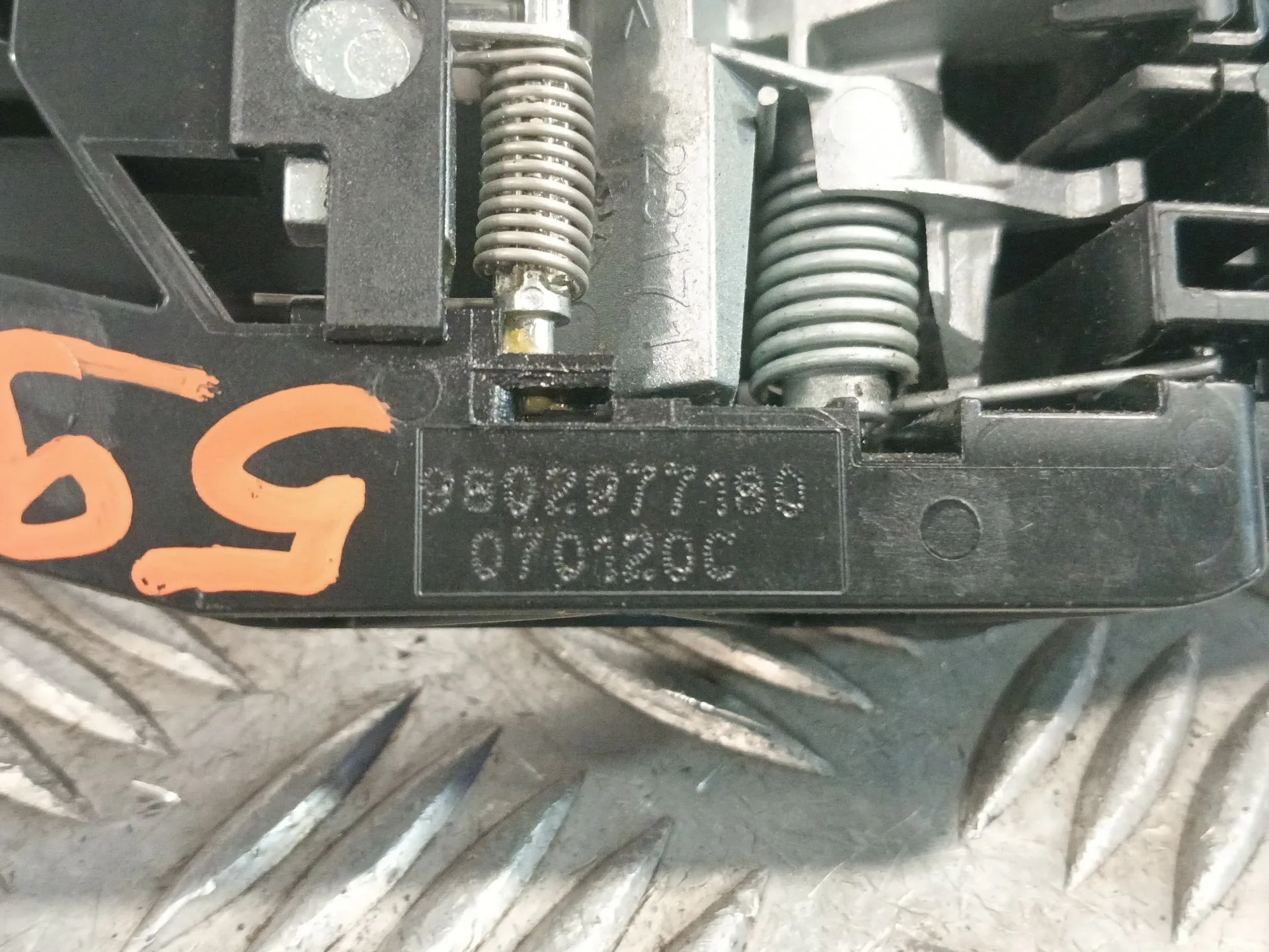 Maneta Exterior Delantera Derecha para Opel Combo Furgoneta/Monovolumen (K9)