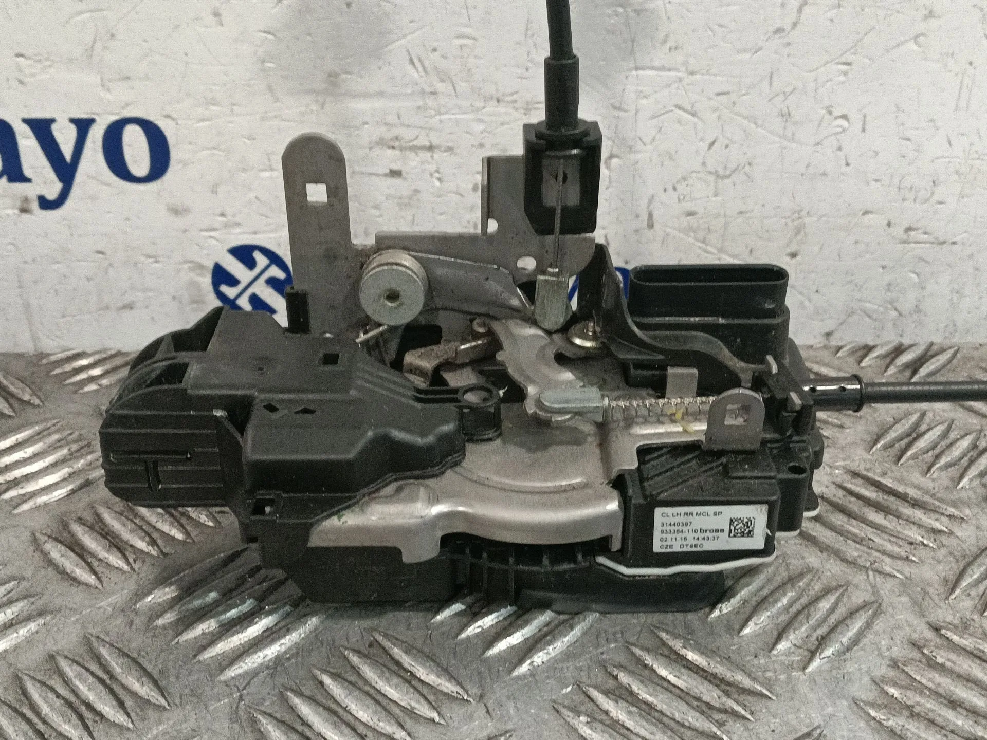 Cerradura Puerta Trasera Izquierda para Volvo V40 Hatchback (525)