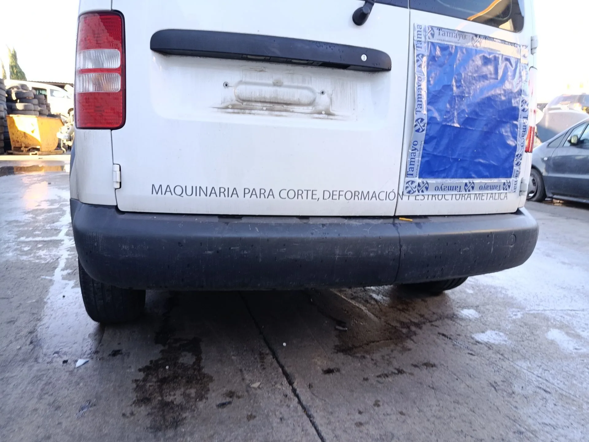 Refuerzo Paragolpes Trasero para Volkswagen Caddy Iii Furgoneta/Monovolumen (2Ka, 2Kh, 2Ca, 2Ch)