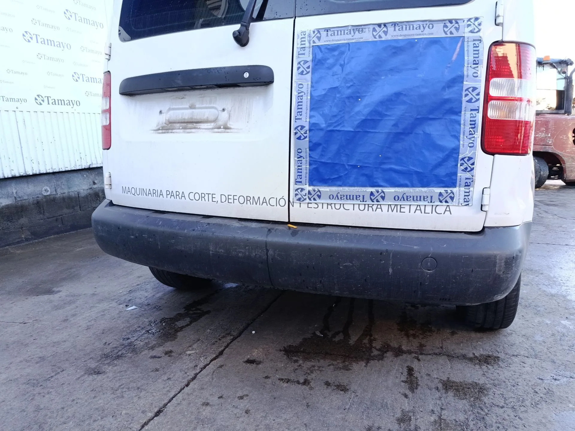 Refuerzo Paragolpes Trasero para Volkswagen Caddy Iii Furgoneta/Monovolumen (2Ka, 2Kh, 2Ca, 2Ch)