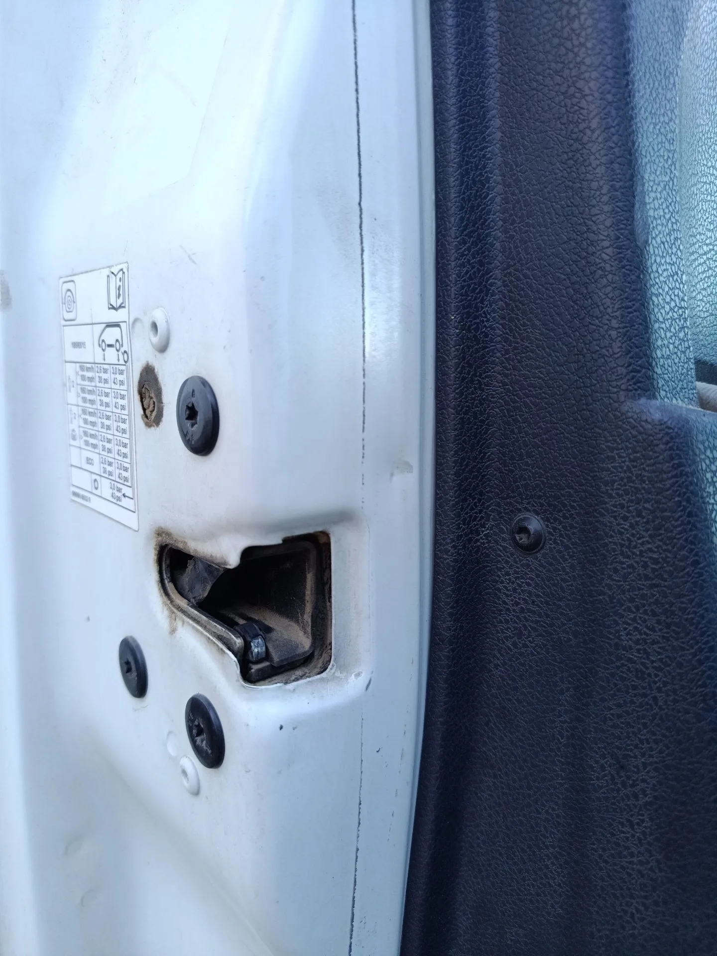 Cerradura Puerta Delantera Izquierda para Dacia Dokker Furgoneta/Monovolumen