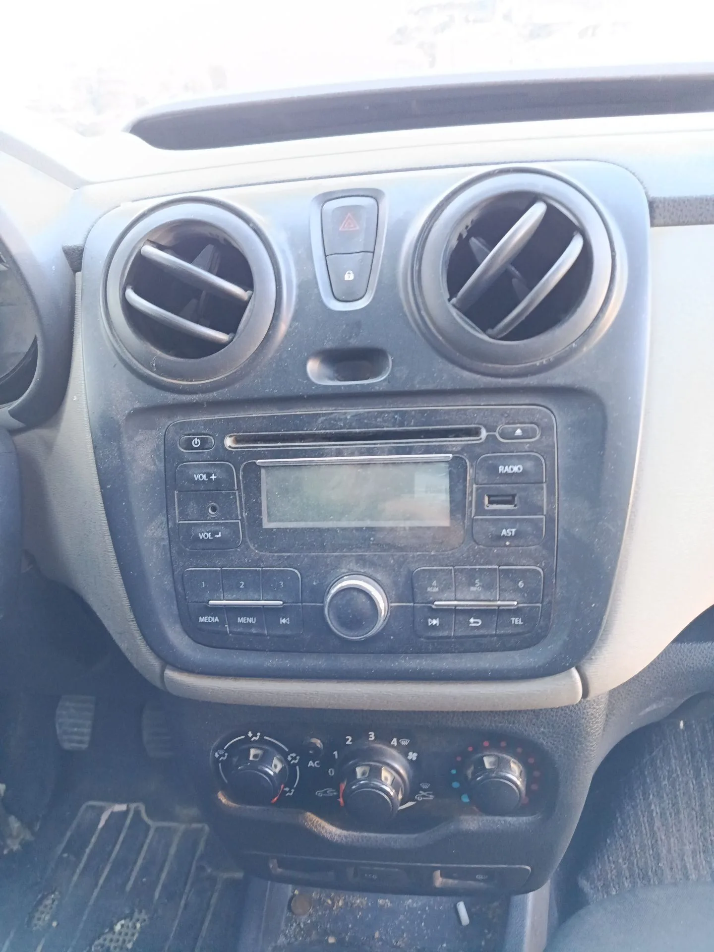 Mando Climatizador para Dacia Dokker Furgoneta/Monovolumen