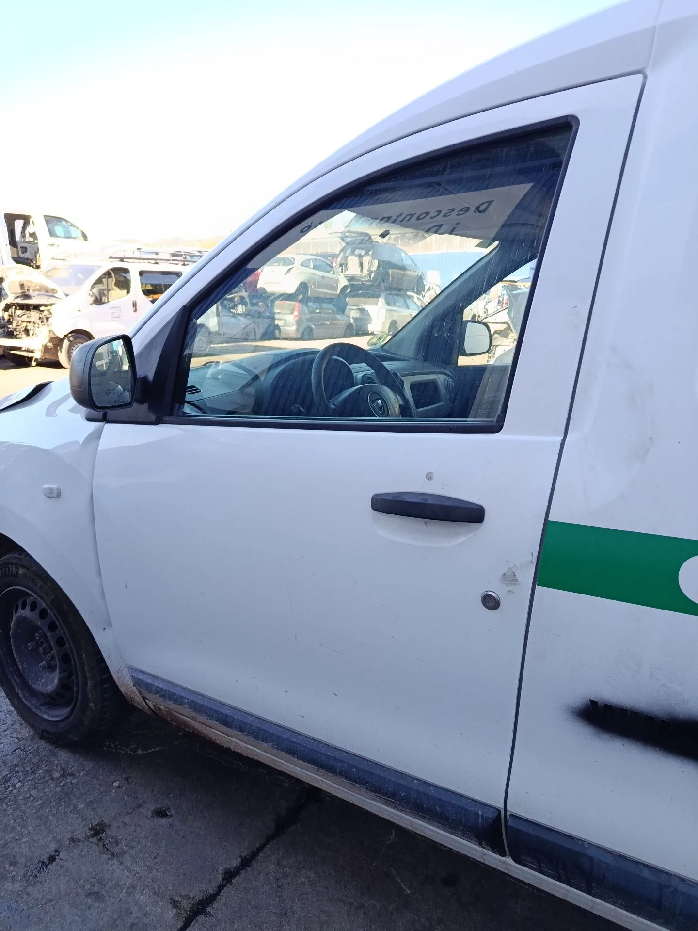 Puerta Delantera Izquierda para Dacia Dokker Furgoneta/Monovolumen