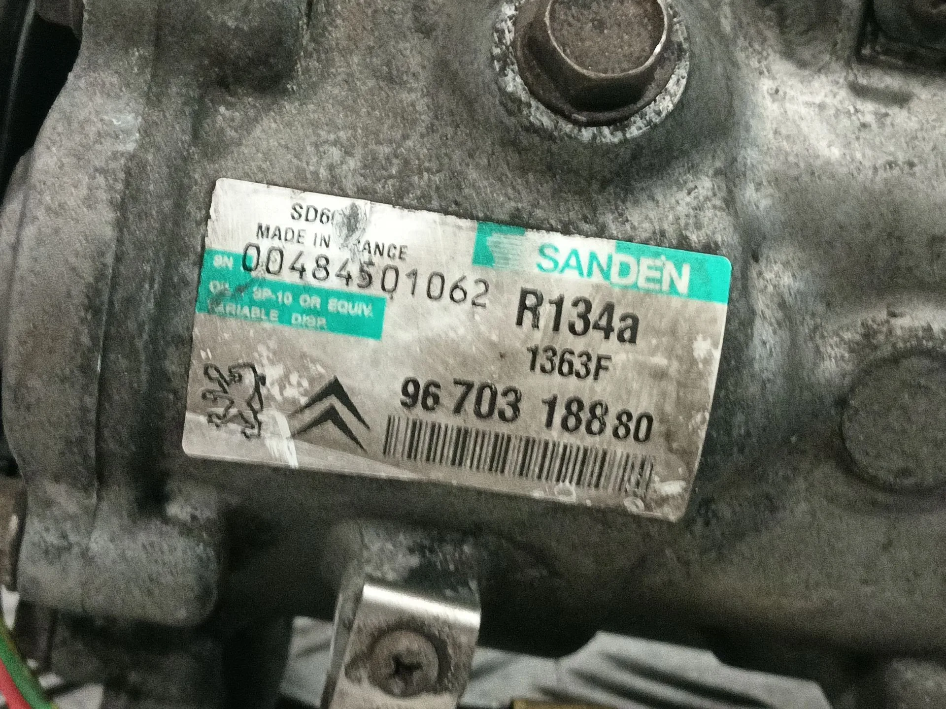 Compresor Aire Acondicionado para Peugeot 308 I (4A_, 4C_)