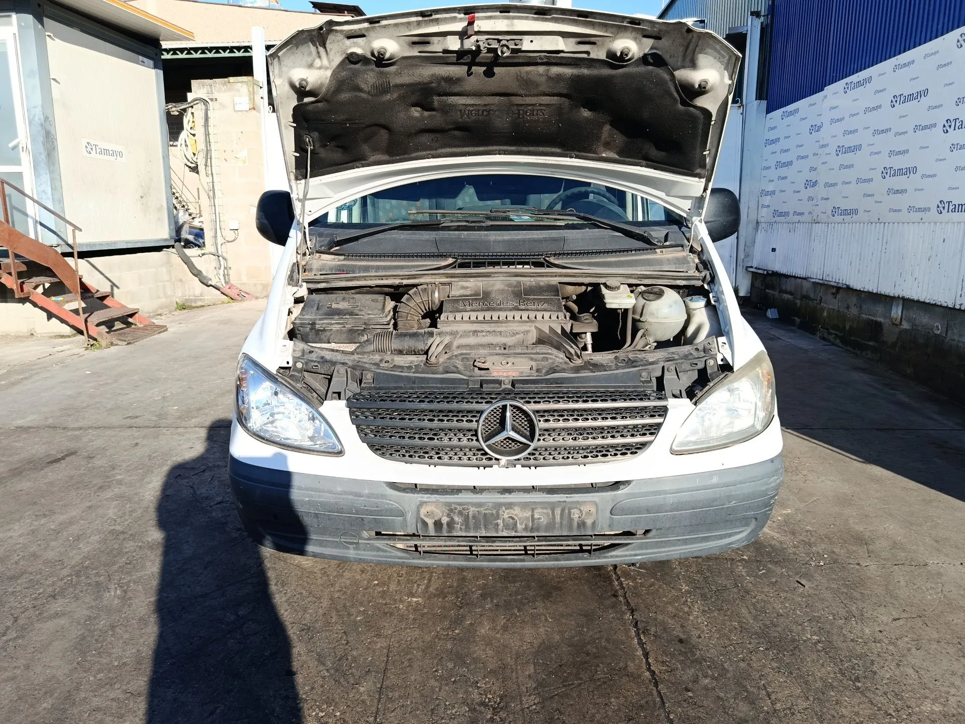 Barra Estabilizadora Delantera para Mercedes-Benz Vito / Mixto Furgoneta (W639)