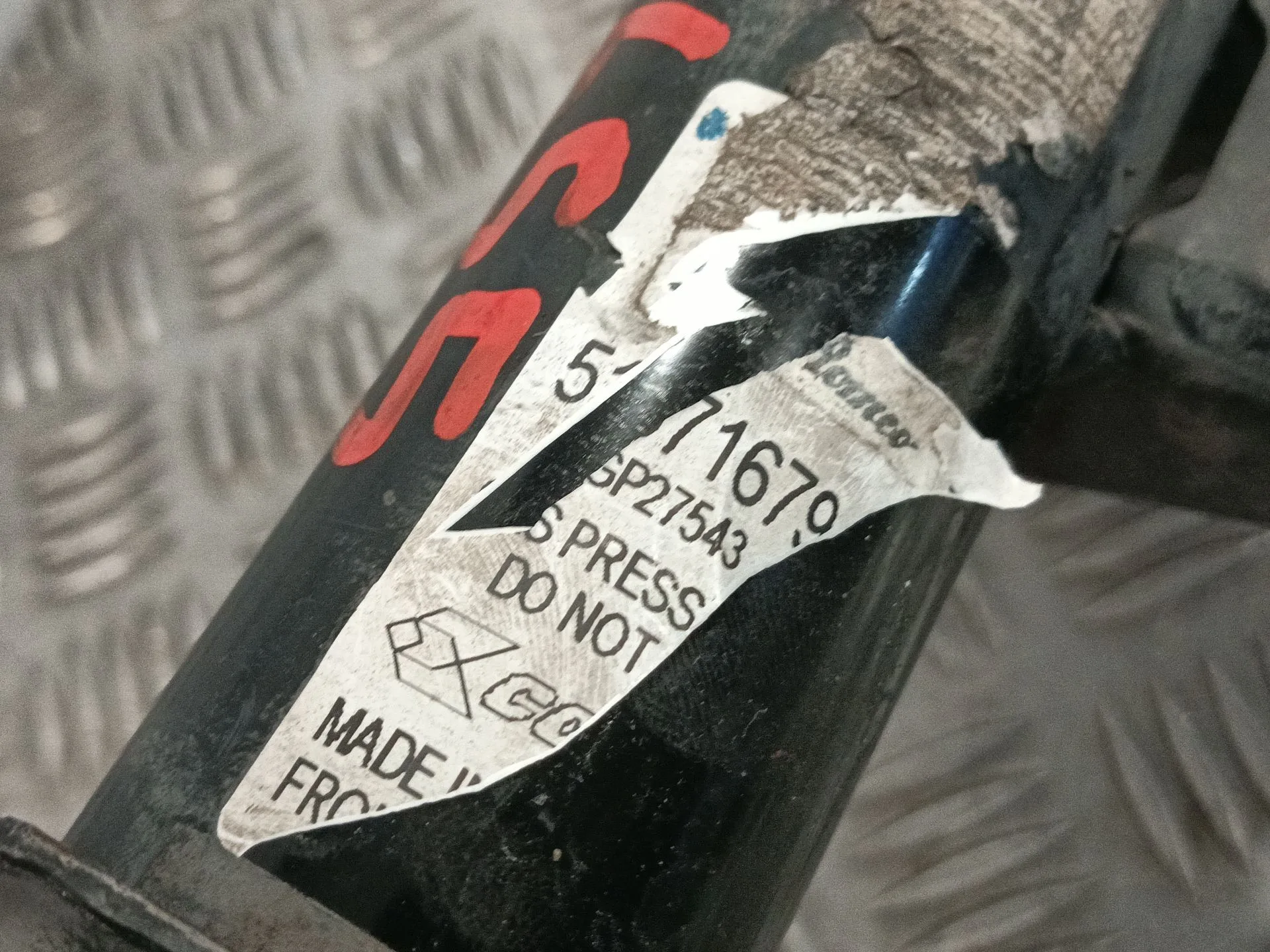 Amortiguador Delantero Derecho para Fiat 500 (312)
