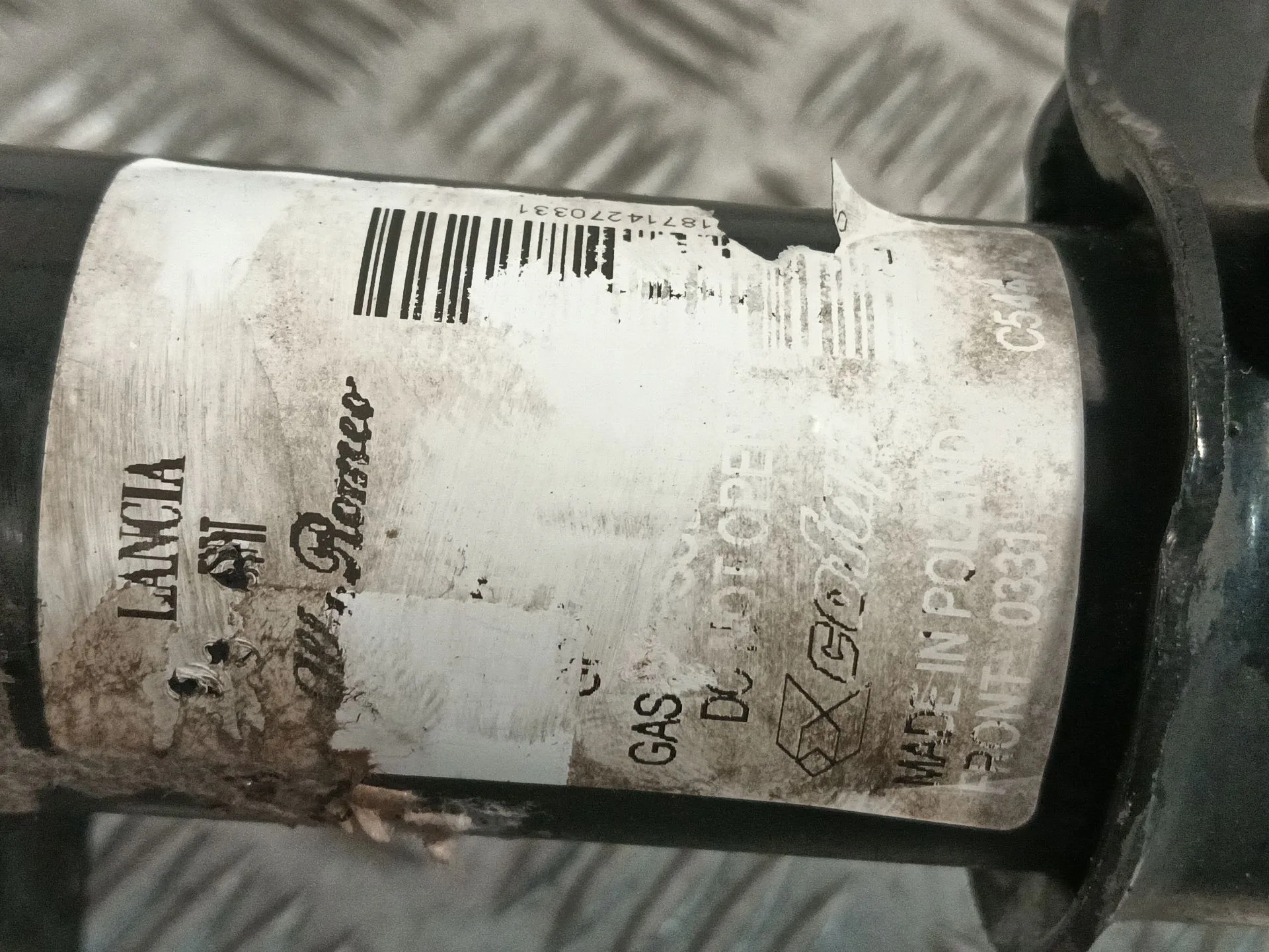 Amortiguador Delantero Izquierdo para Fiat 500 (312)