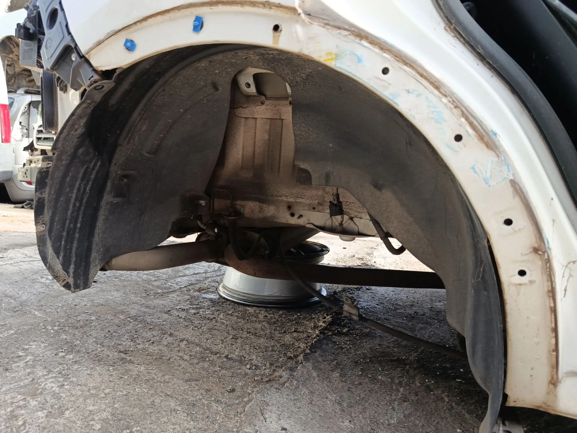 Plastico Paso Rueda Trasero Derecho para Opel Mokka