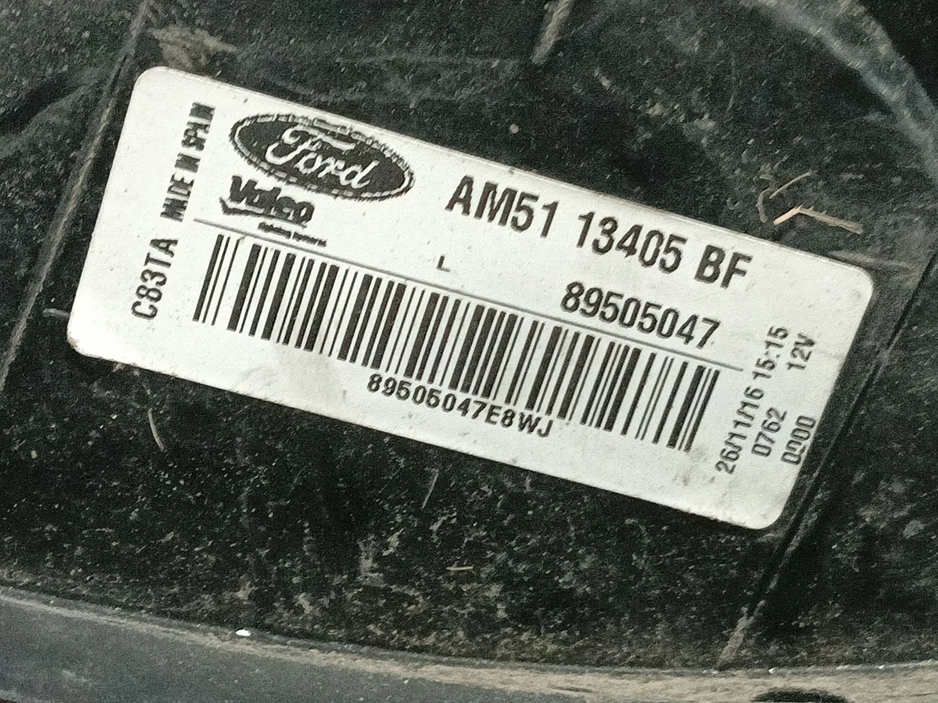 Piloto Trasero Izquierdo para Ford C-Max Ii (Dxa/Cb7, Dxa/Ceu)