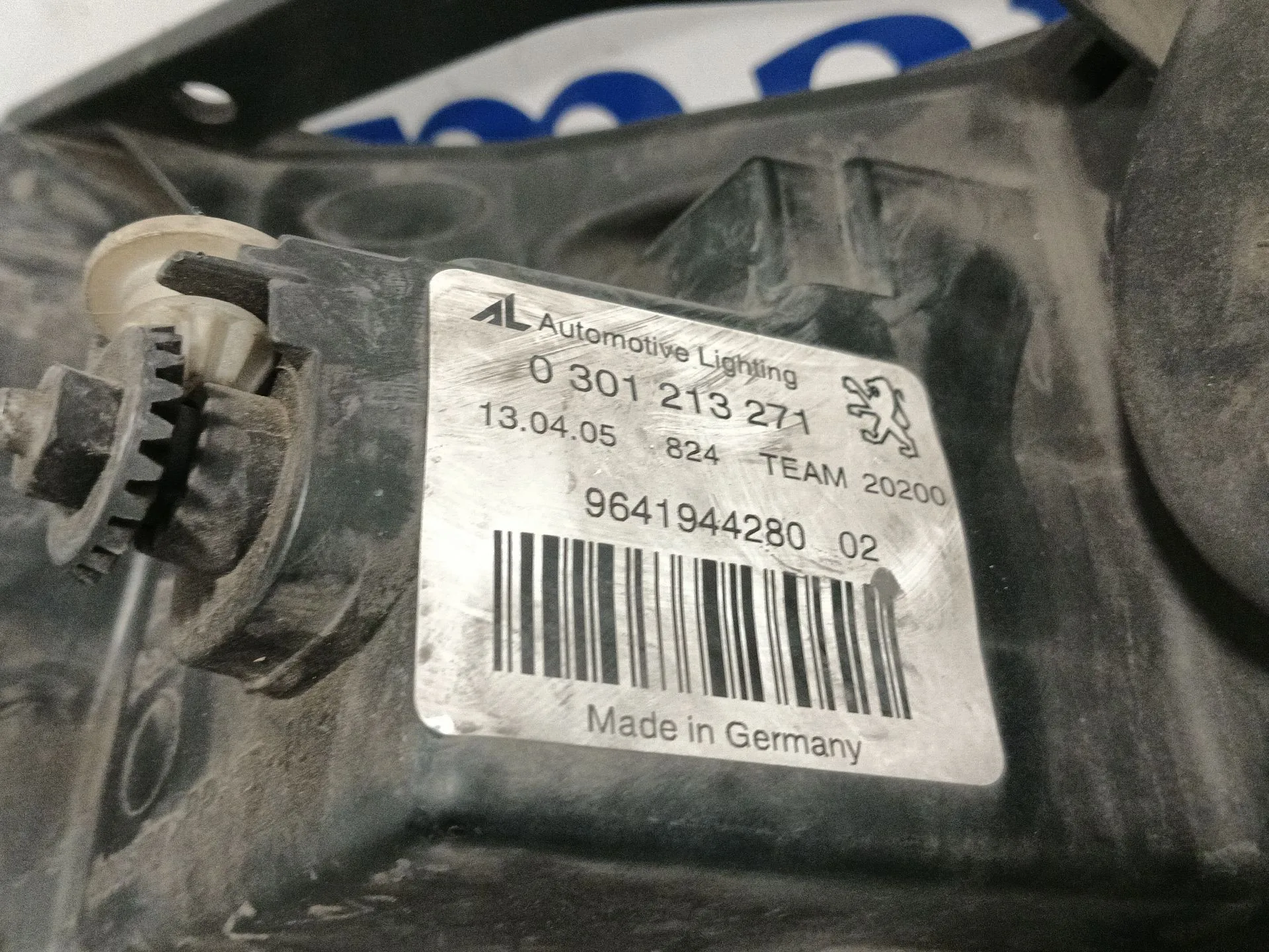 Faro Izquierdo para Peugeot 407 Sw